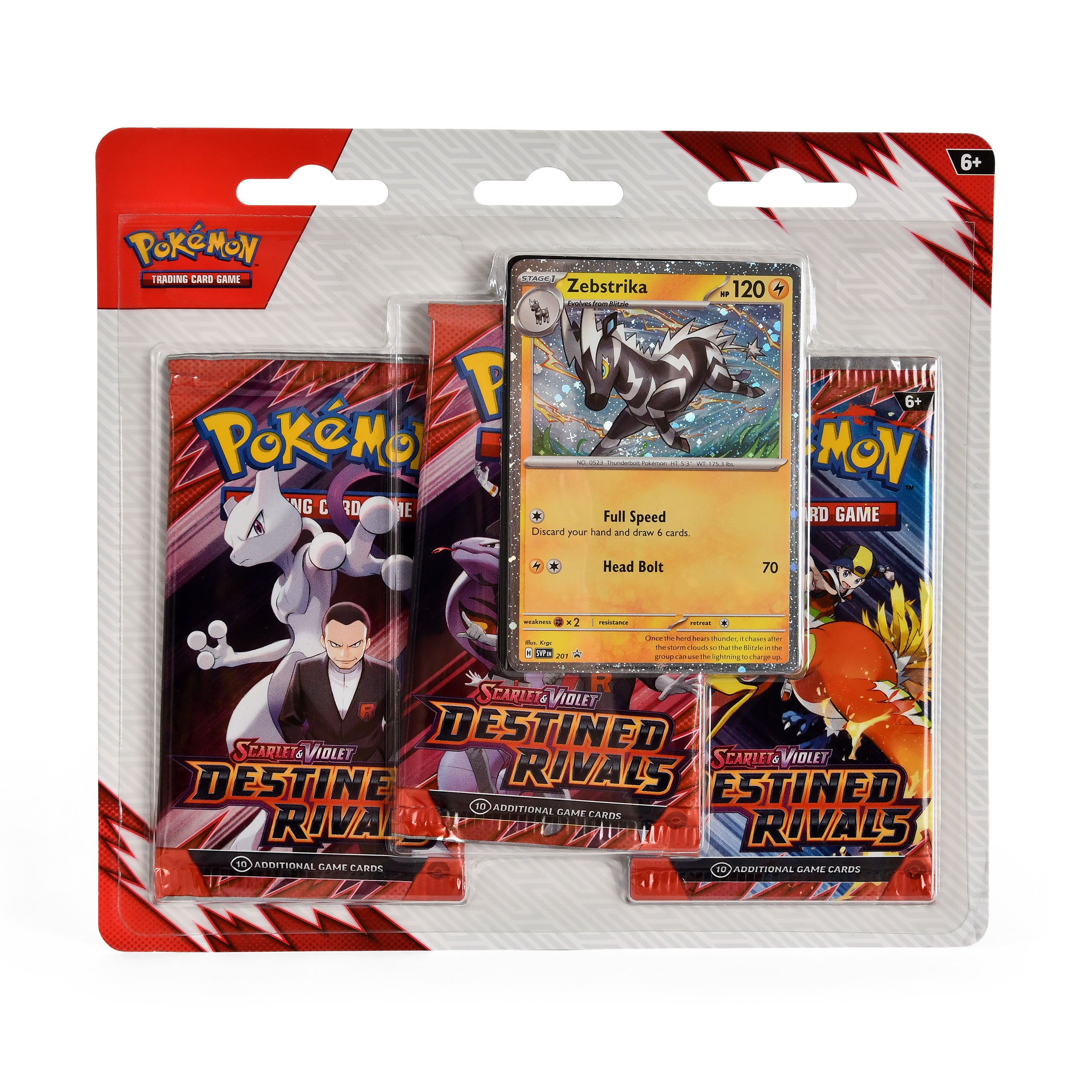 Immagine del prodotto Pokemon - Scarlet & Violet Rivali Destinati Booster 3-Pack