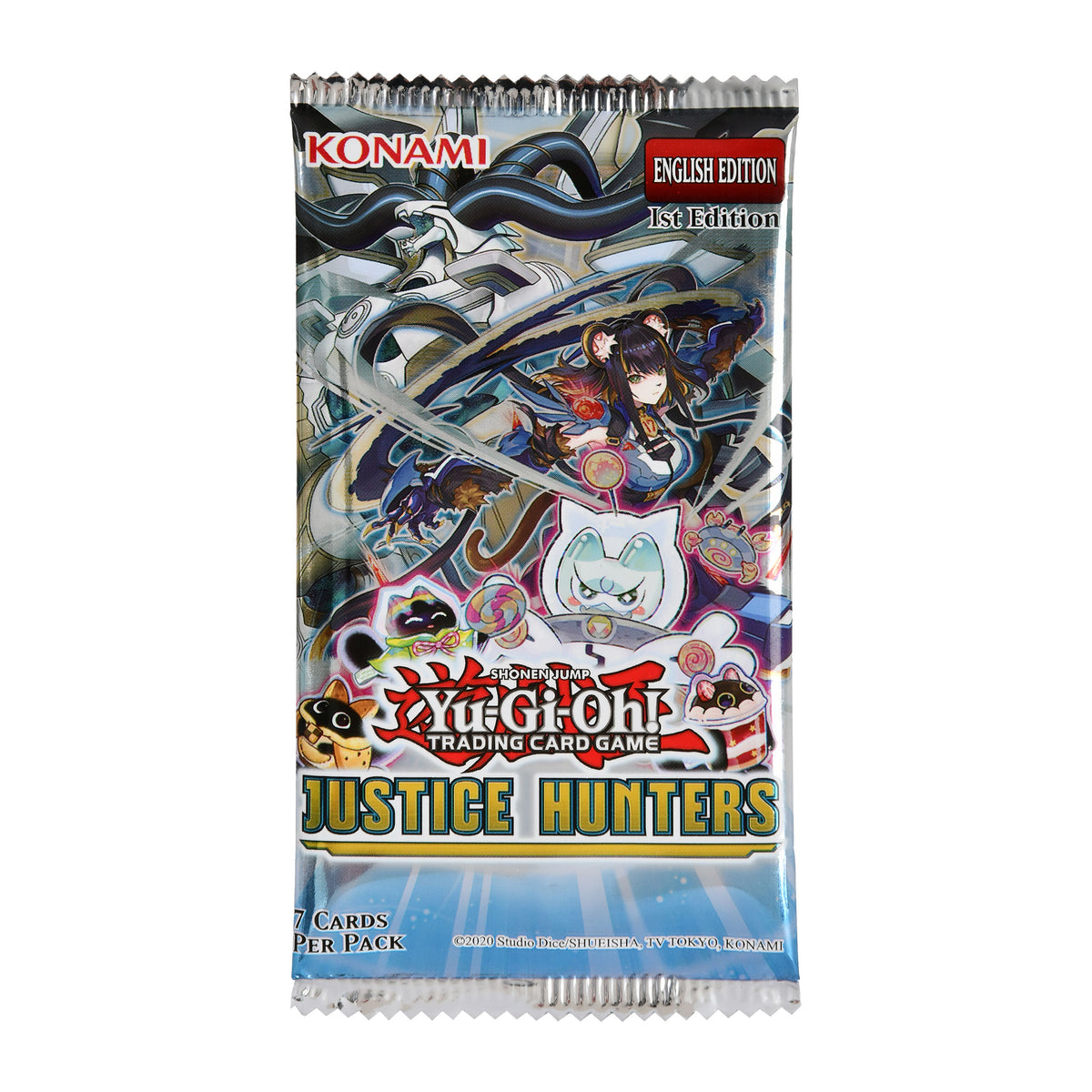 Immagine del prodotto Yu-Gi-Oh! - Booster carte Justice Hunters Versione inglese