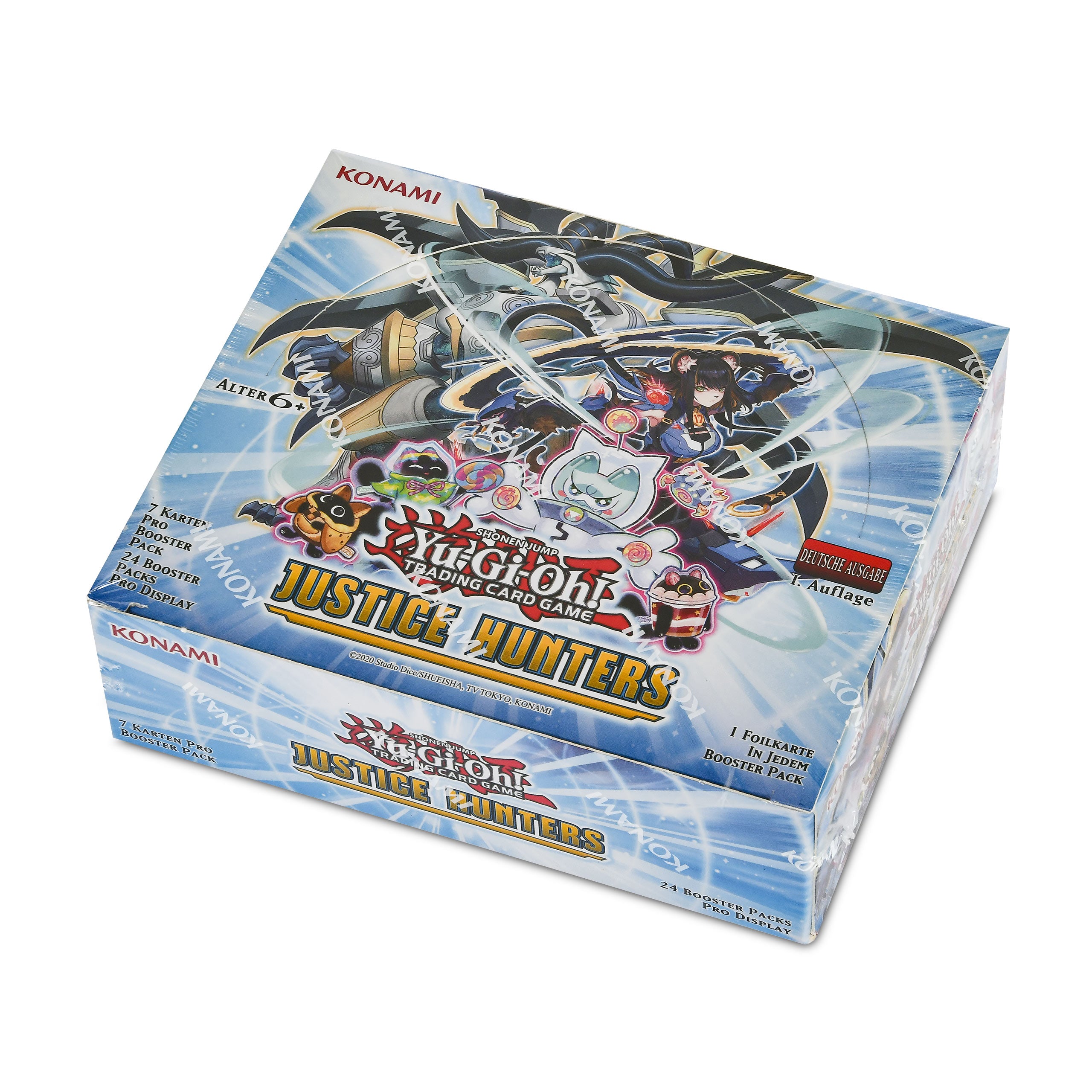 Immagine del prodotto Yu-Gi-Oh! - Justice Hunters Display di Bustine Carte Collezionabili Versione Tedesca