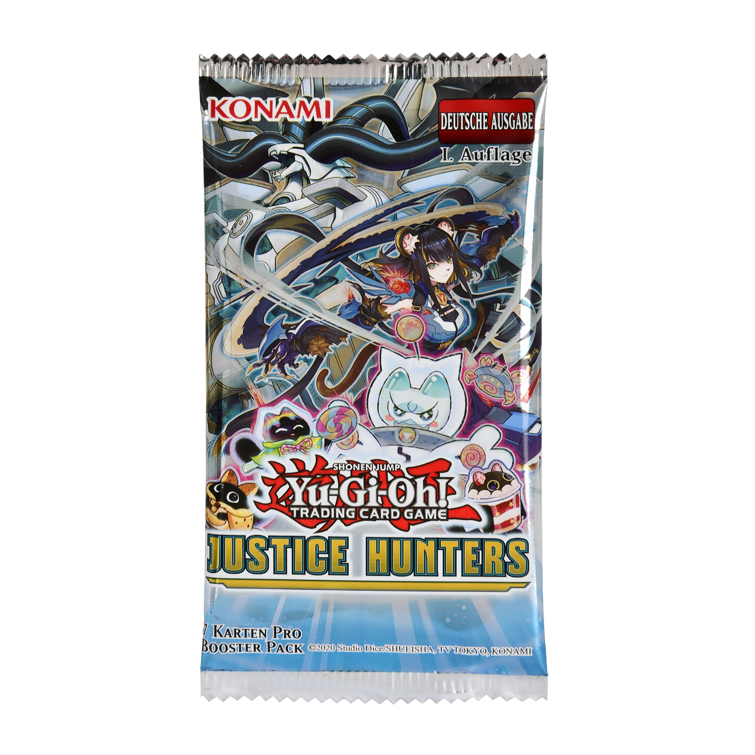 Immagine del prodotto Yu-Gi-Oh! – Booster Carte Collezionabili Justice Hunters Edizione Tedesca