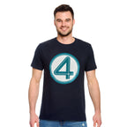 Immagine del prodotto Fantastic Four - T-shirt con emblema blu