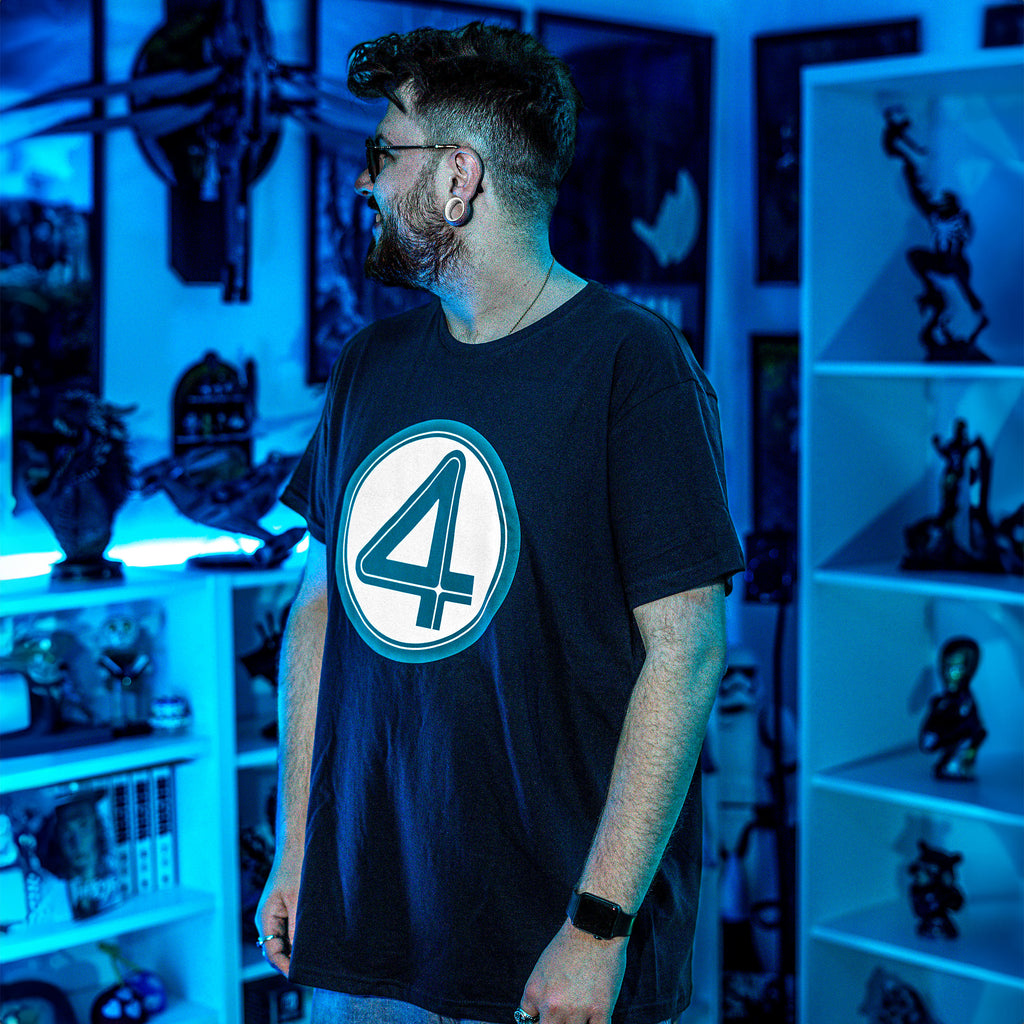 Immagine del prodotto Fantastic Four - T-shirt con emblema blu