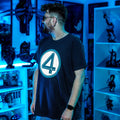 Immagine del prodotto Fantastic Four - T-shirt con emblema blu