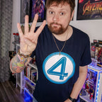 Immagine del prodotto Fantastic Four - T-shirt con emblema blu