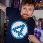 Immagine del prodotto Fantastic Four - T-shirt con emblema blu