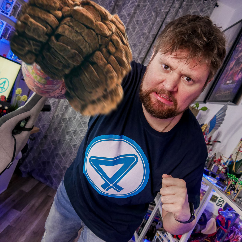 Immagine del prodotto Fantastic Four - T-shirt con emblema blu