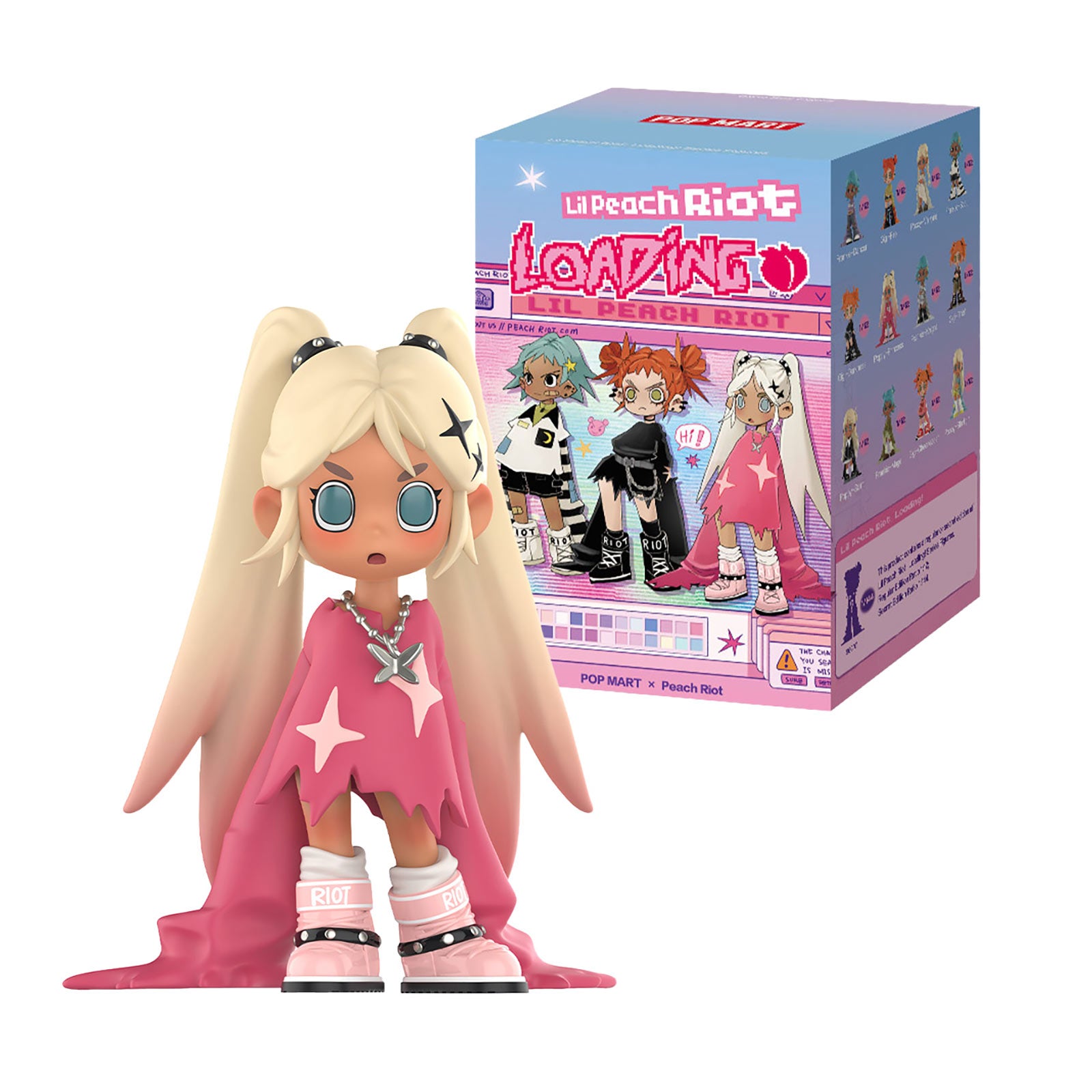 Immagine del prodotto Peach Riot - Lil Loading! Serie POP MART Figura Misteriosa