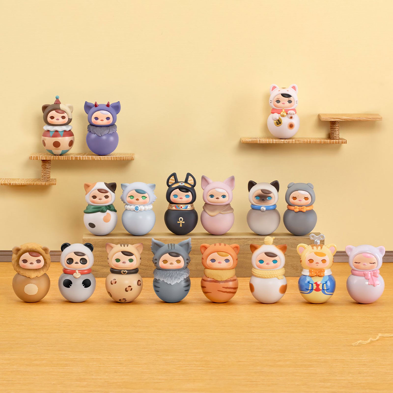 Immagine del prodotto Pucky - Serie Roly-Poly Kitty POP MART Figura Misteriosa