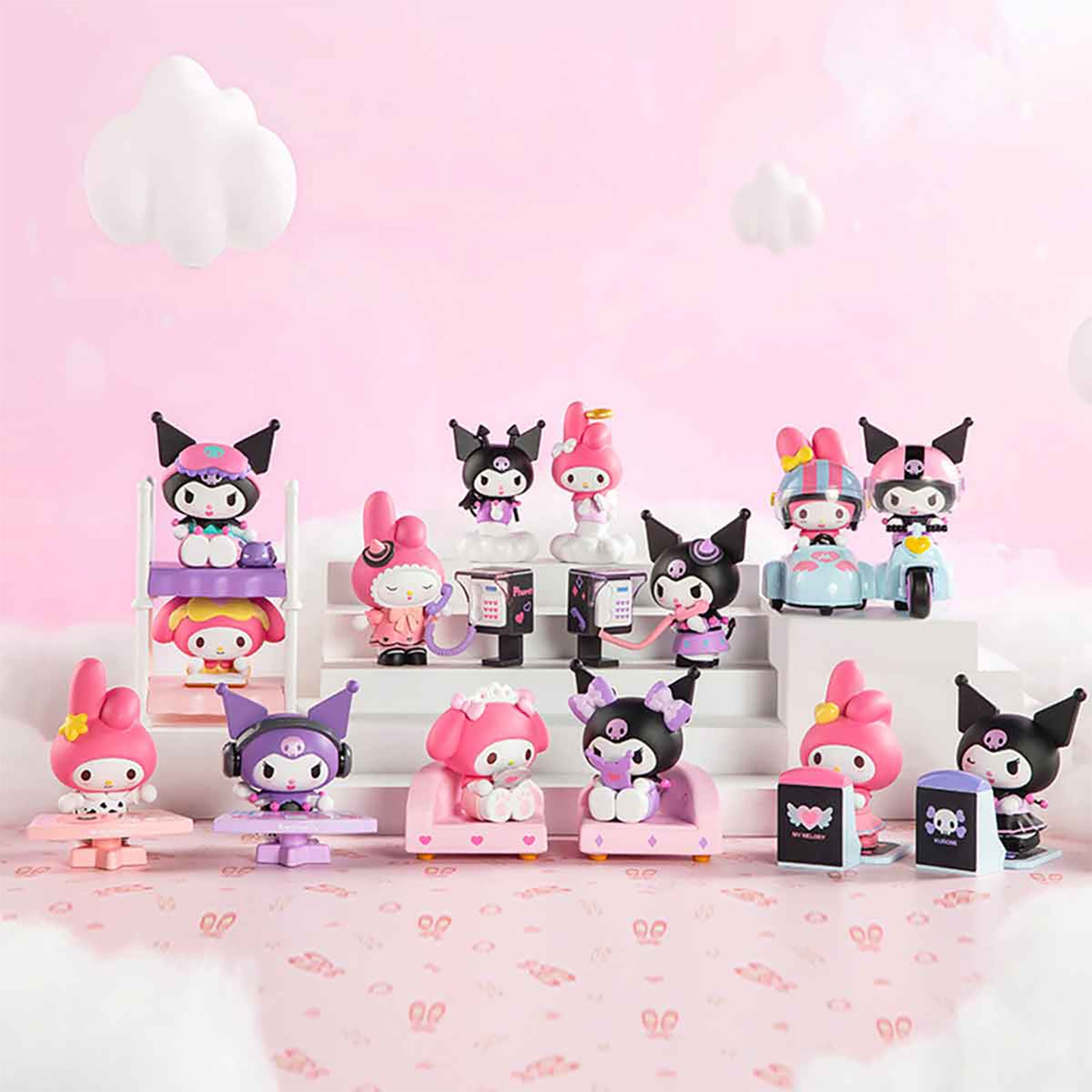 Immagine del prodotto Sanrio - Personaggi Sweet Besties Series POP MART Display di Figure Misteriose