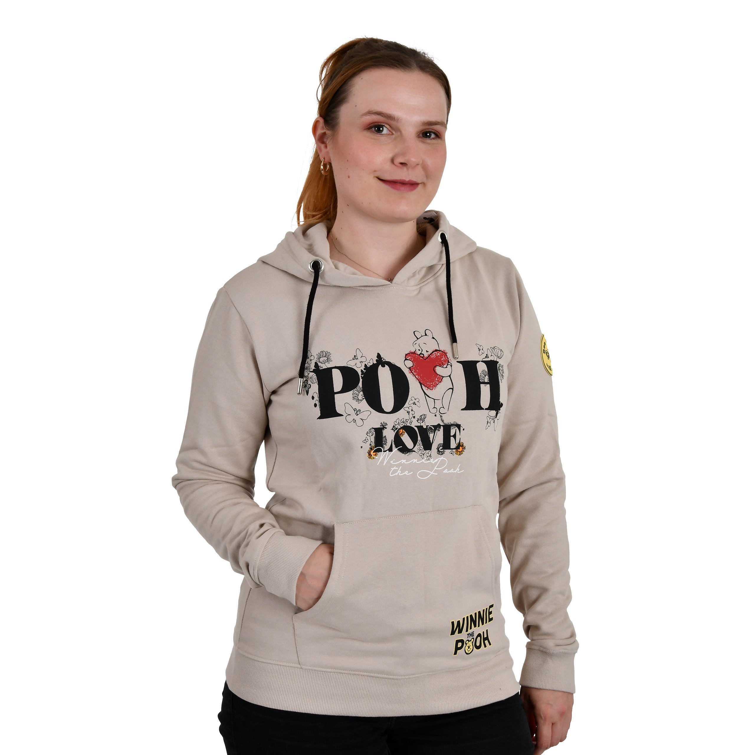 Immagine del prodotto Winnie the Pooh - Felpa con cappuccio Pooh Love beige