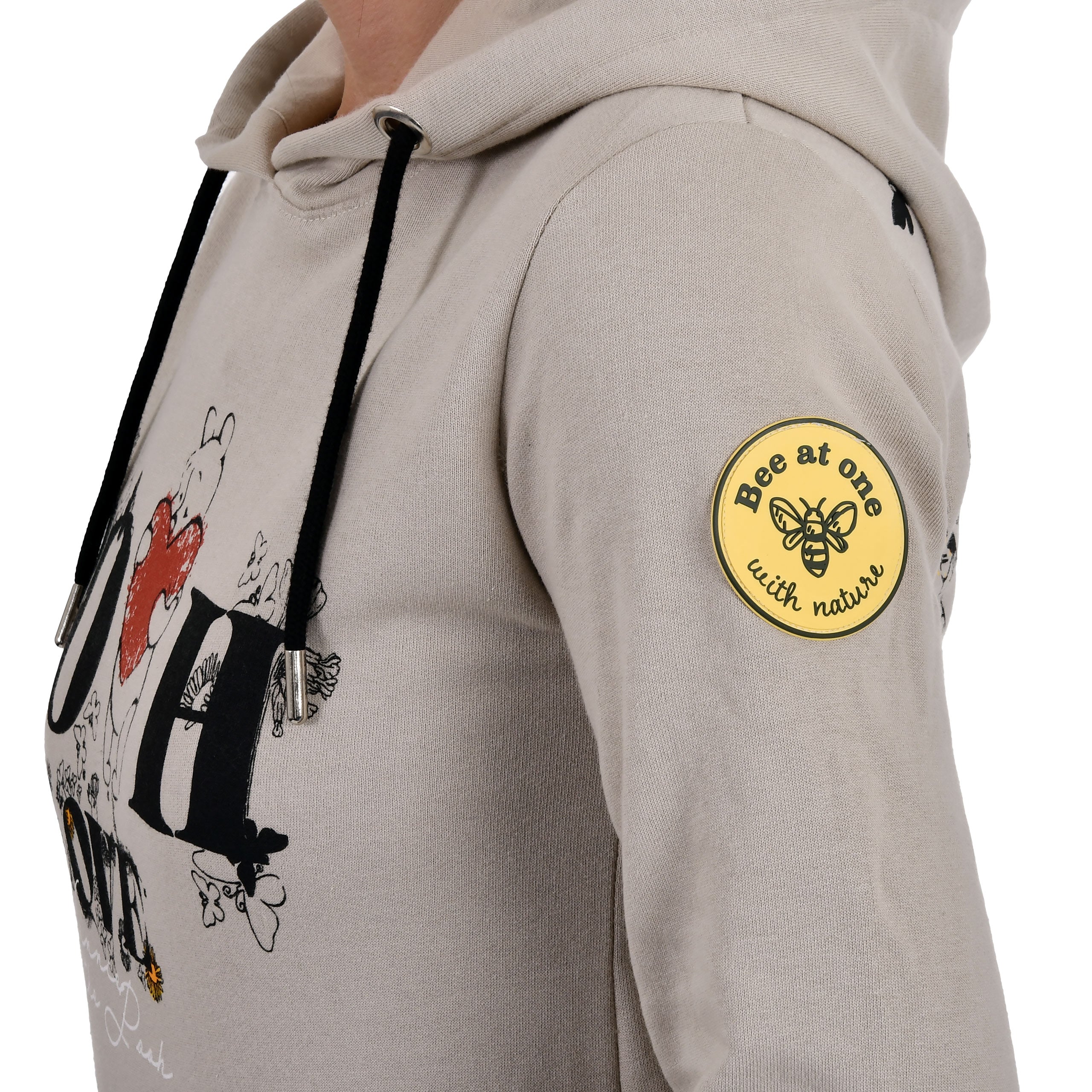 Immagine del prodotto Winnie the Pooh - Felpa con cappuccio Pooh Love beige