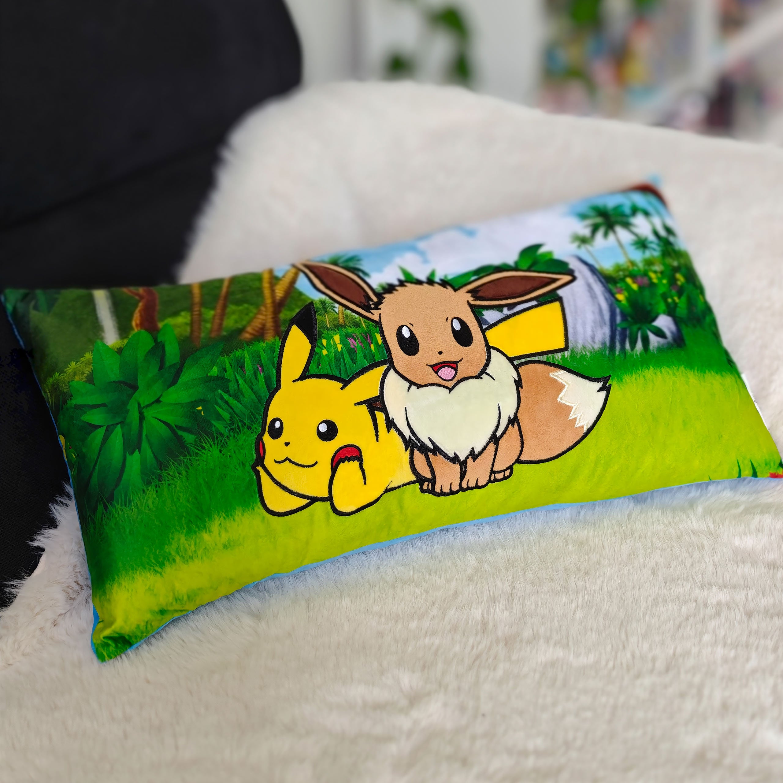 Immagine del prodotto Pokémon - Cuscino Pikachu ed Eevee