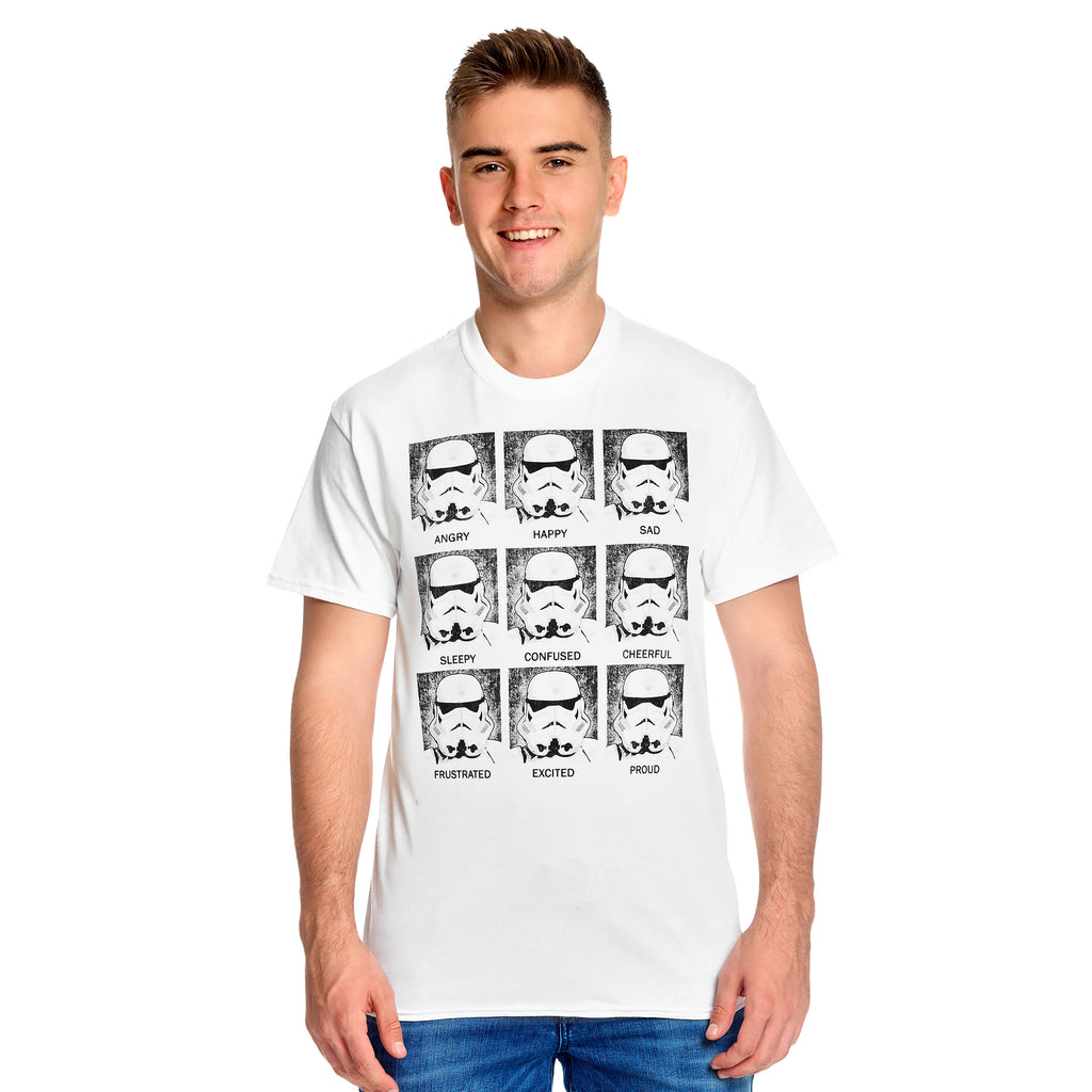 Immagine del prodotto T-shirt Stormtrooper Multiface bianca - Star Wars