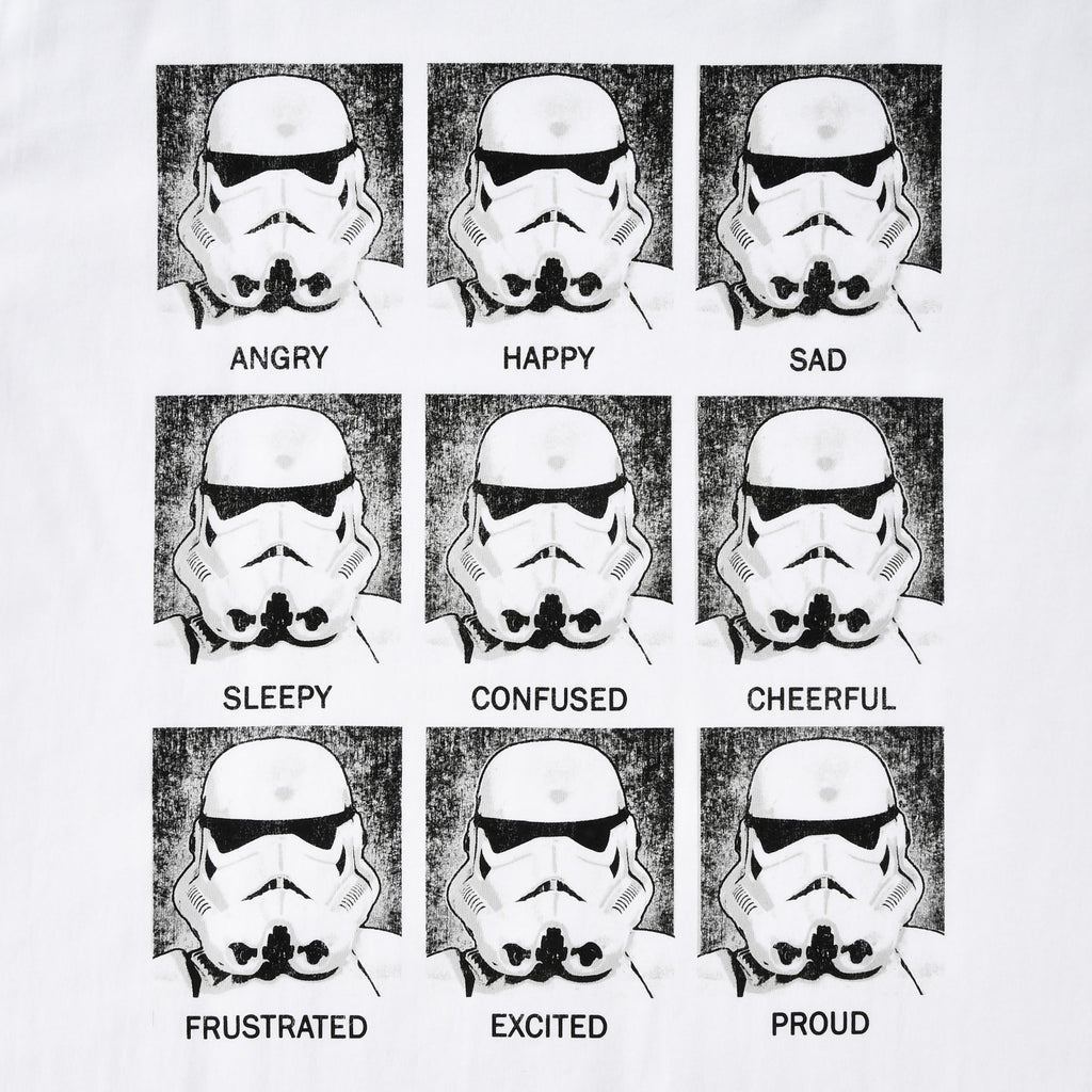 Immagine del prodotto T-shirt Stormtrooper Multiface bianca - Star Wars