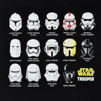 Immagine del prodotto T-shirt collage casco Stormtrooper nera - Star Wars