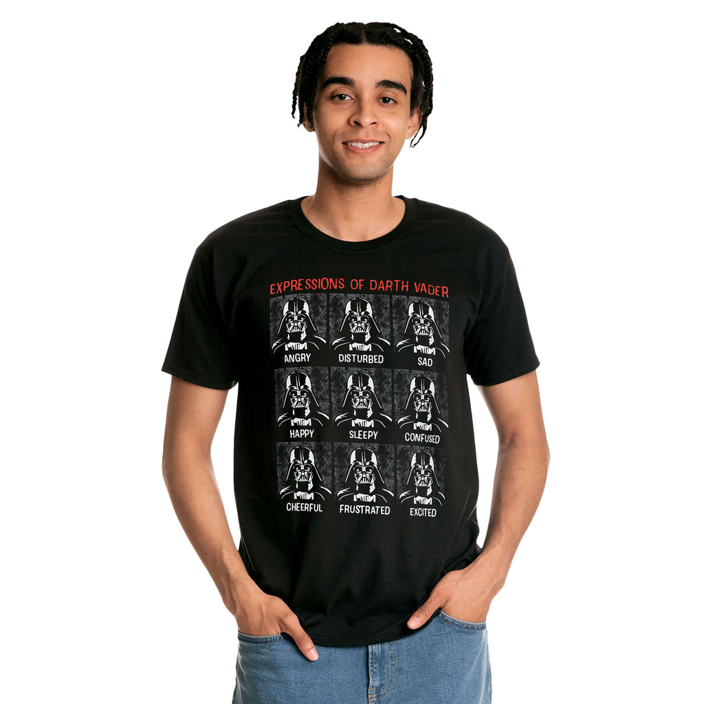 Product image Star Wars - Vader Expressions T-Shirt black