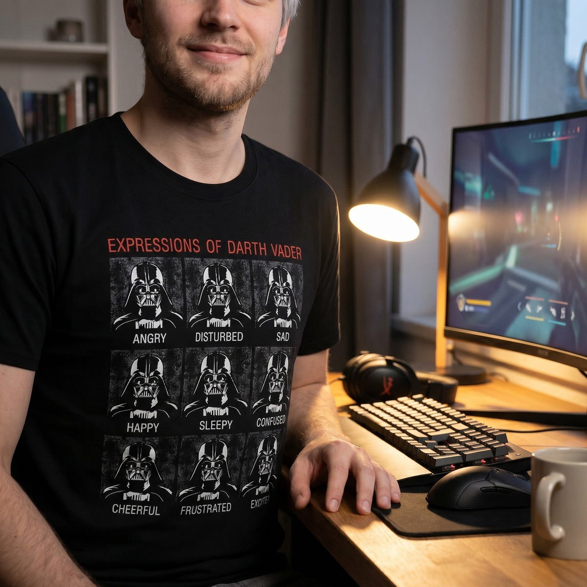 Product image Star Wars - Vader Expressions T-Shirt black