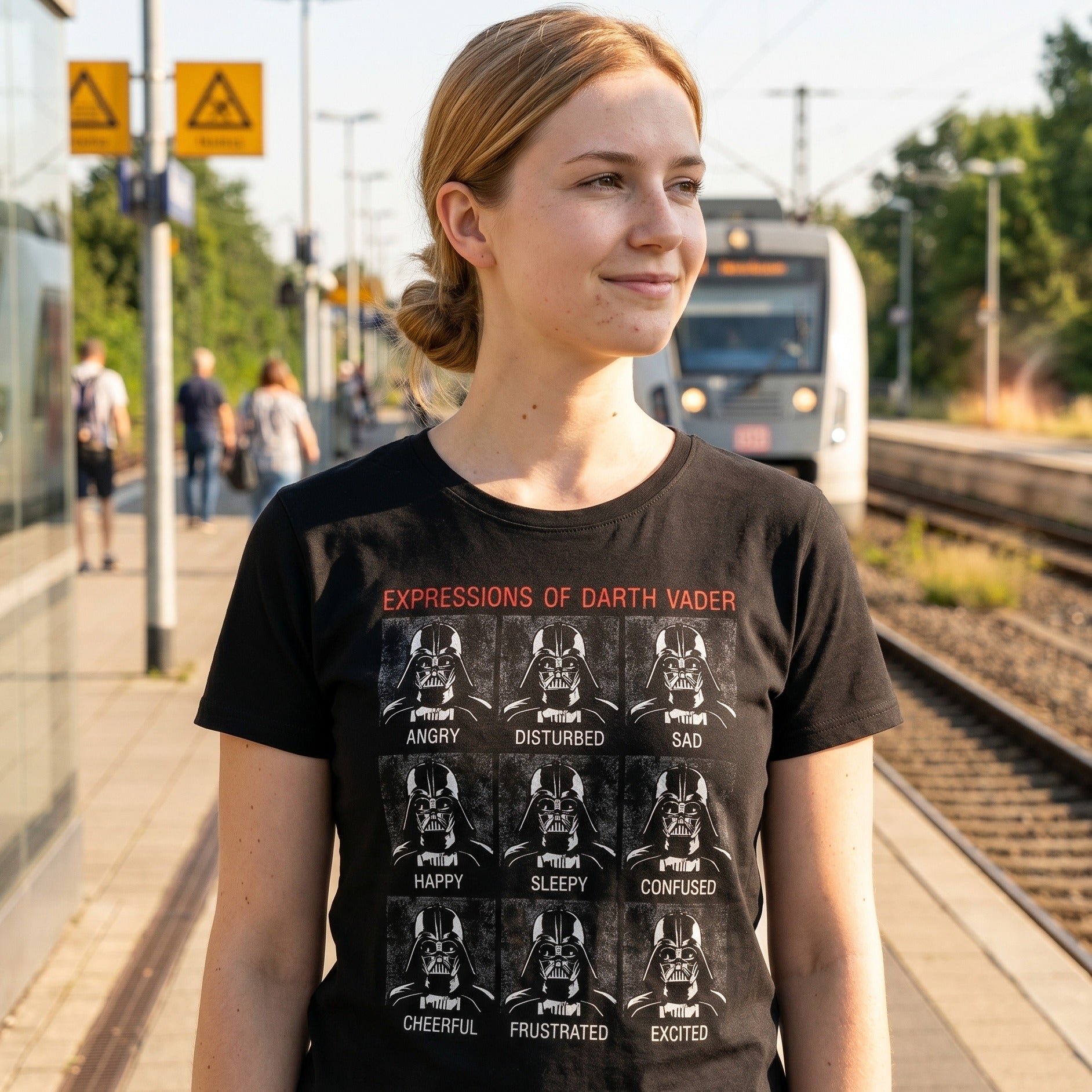 Product image Star Wars - Vader Expressions T-Shirt black