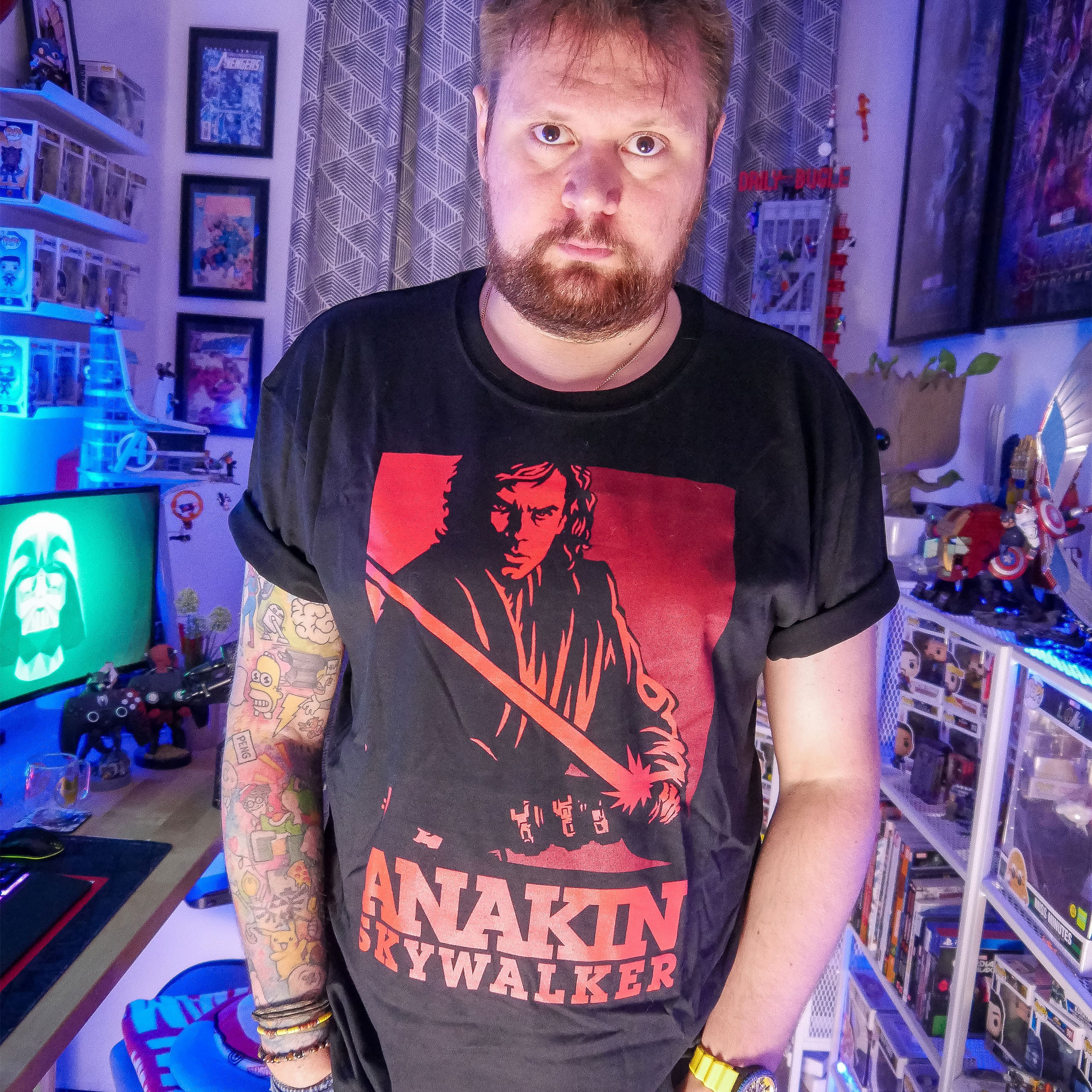Immagine del prodotto Star Wars - T-shirt Anakin Legends nera