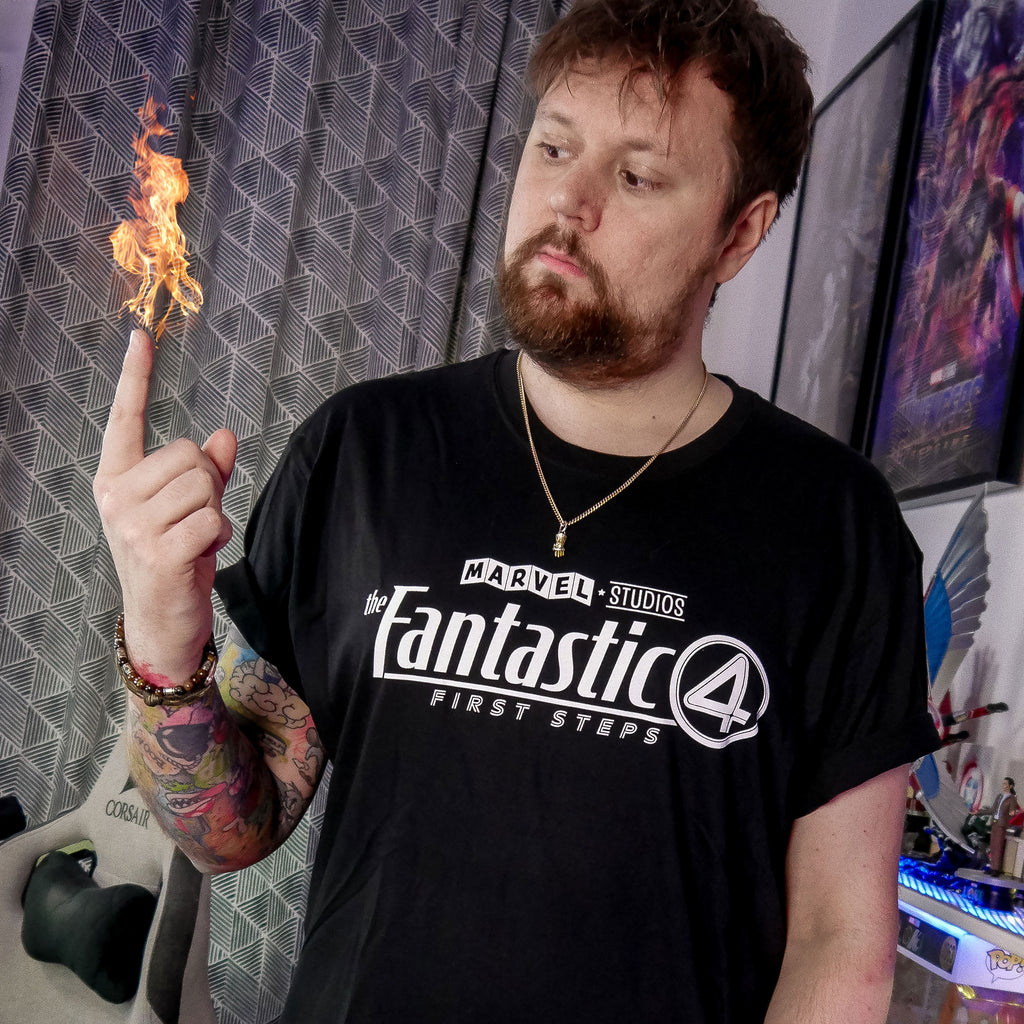 Immagine del prodotto Fantastic Four - T-Shirt Logo Nera