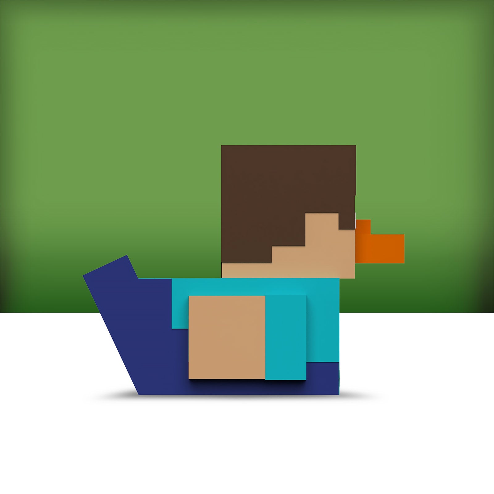 Immagine del prodotto Minecraft - Steve Mini TUBBZ Anatra decorativa
