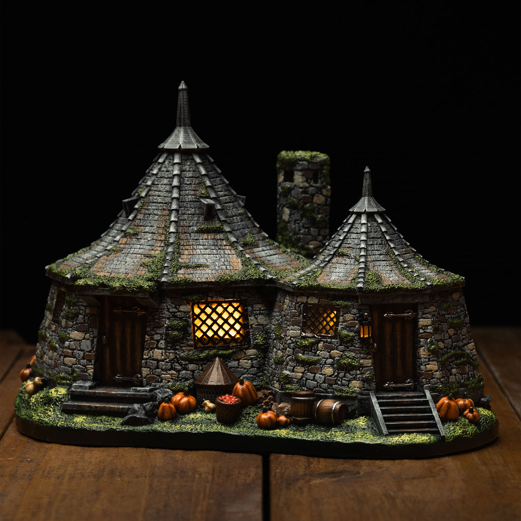 Immagine del prodotto Harry Potter - Replica in miniatura della capanna di Hagrid con illuminazione LED
