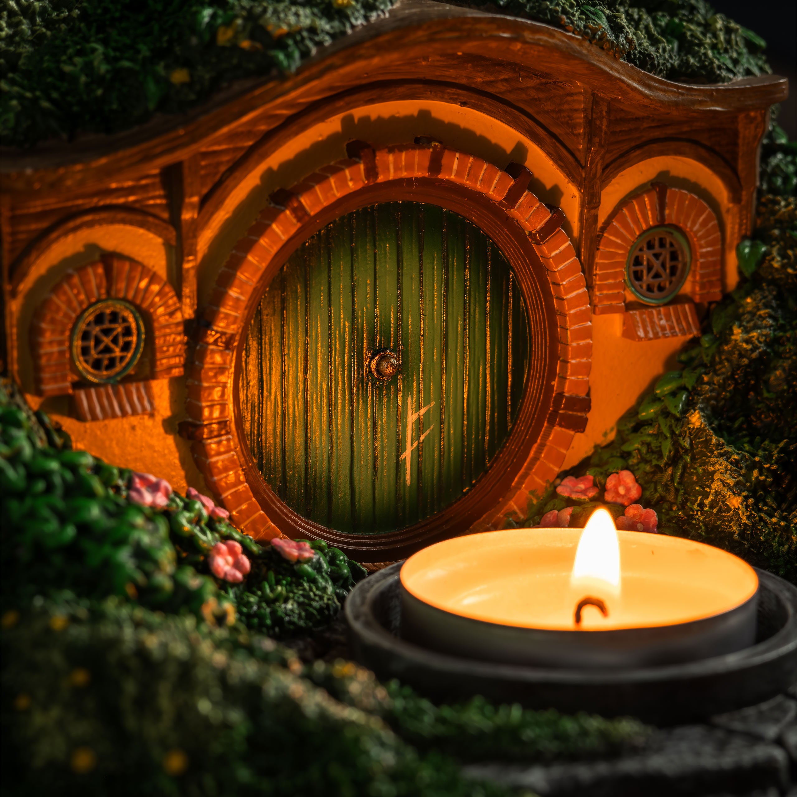 Immagine del prodotto Il Signore degli Anelli - Portacandela tealight diorama Casa Hobbit (Contea)