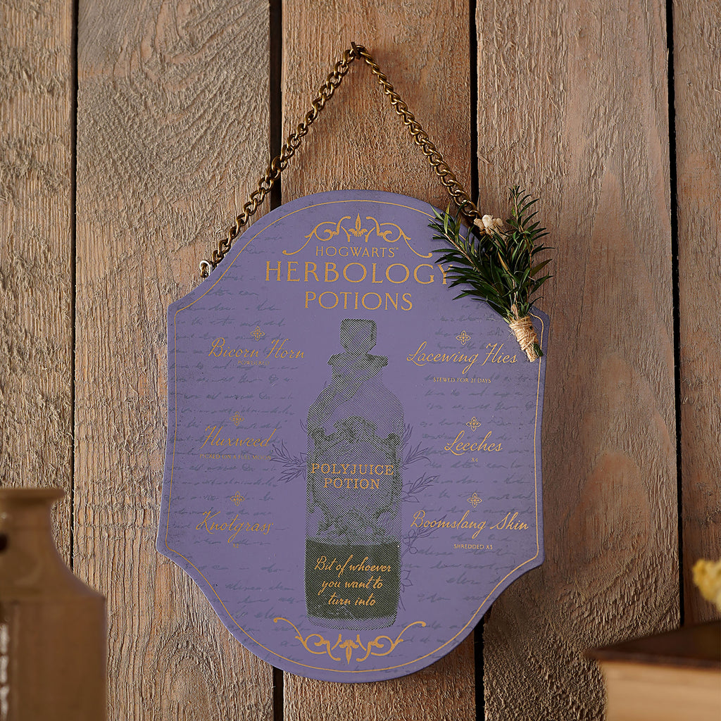 Immagine del prodotto Harry Potter - Quadro in legno Erbologia e Pozioni