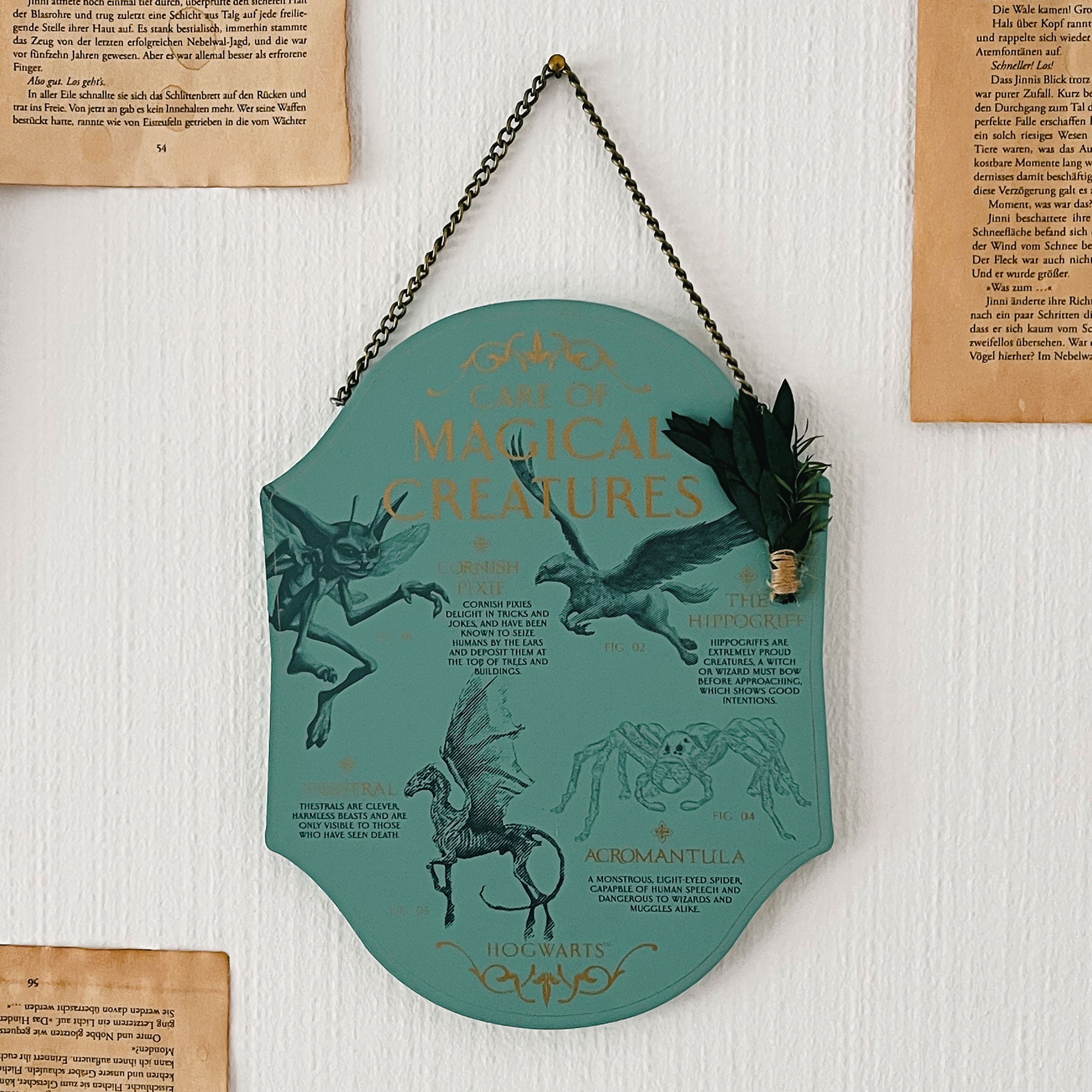 Immagine del prodotto Harry Potter - Cura delle Creature Magiche Quadro in Legno