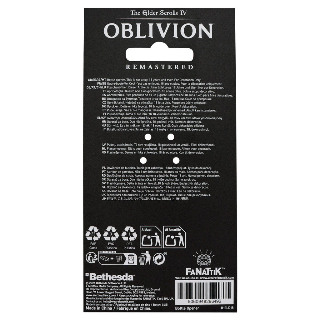 Immagine del prodotto The Elder Scrolls IV: Oblivion - Apribottiglie Mehrune's Razor