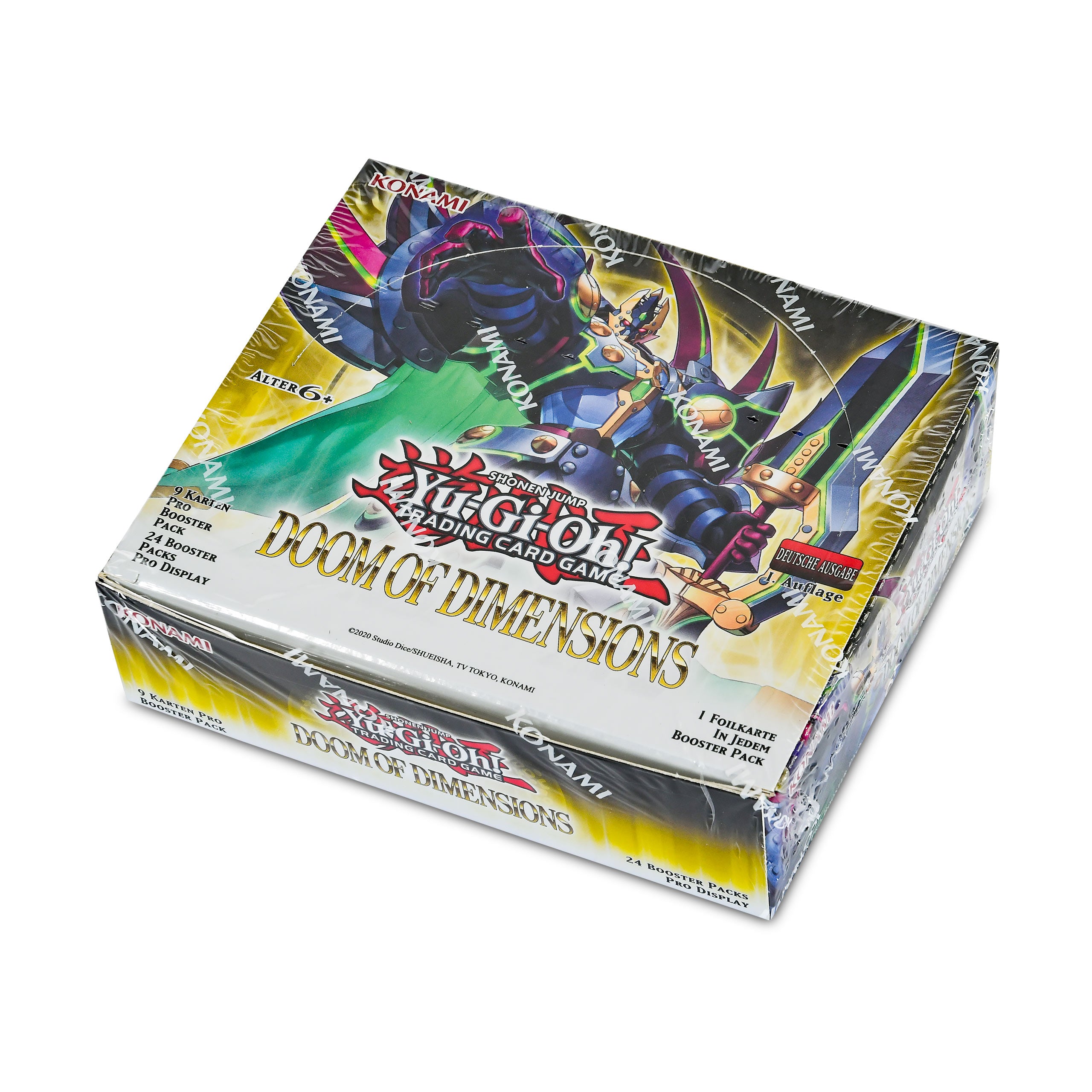 Immagine del prodotto Yu-Gi-Oh! - Doom of Dimensions Display di booster di carte collezionabili - edizione tedesca
