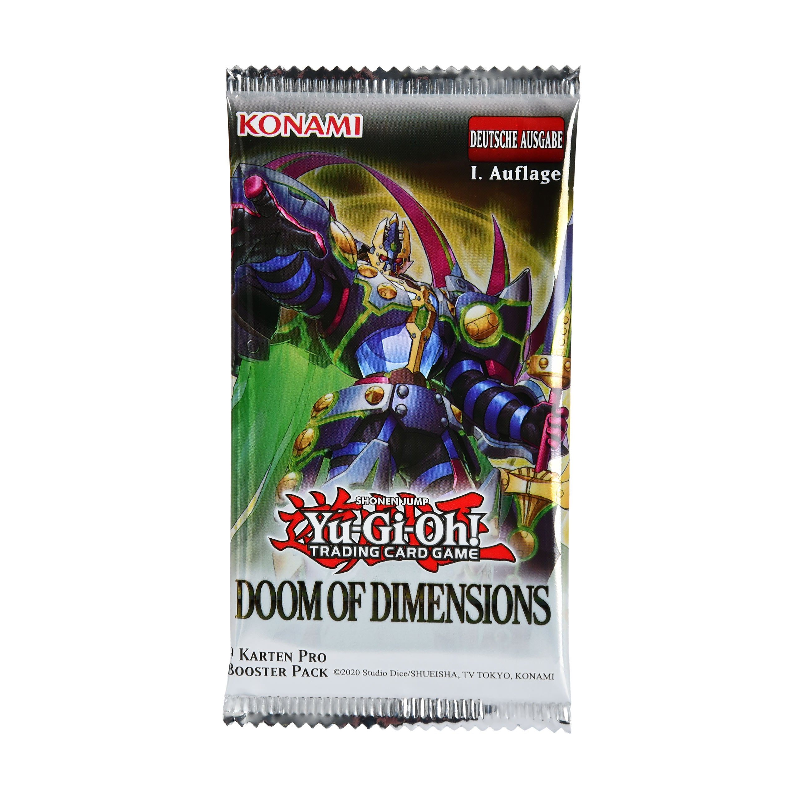 Immagine del prodotto Yu-Gi-Oh! - Doom of Dimensions booster di carte collezionabili (versione tedesca)