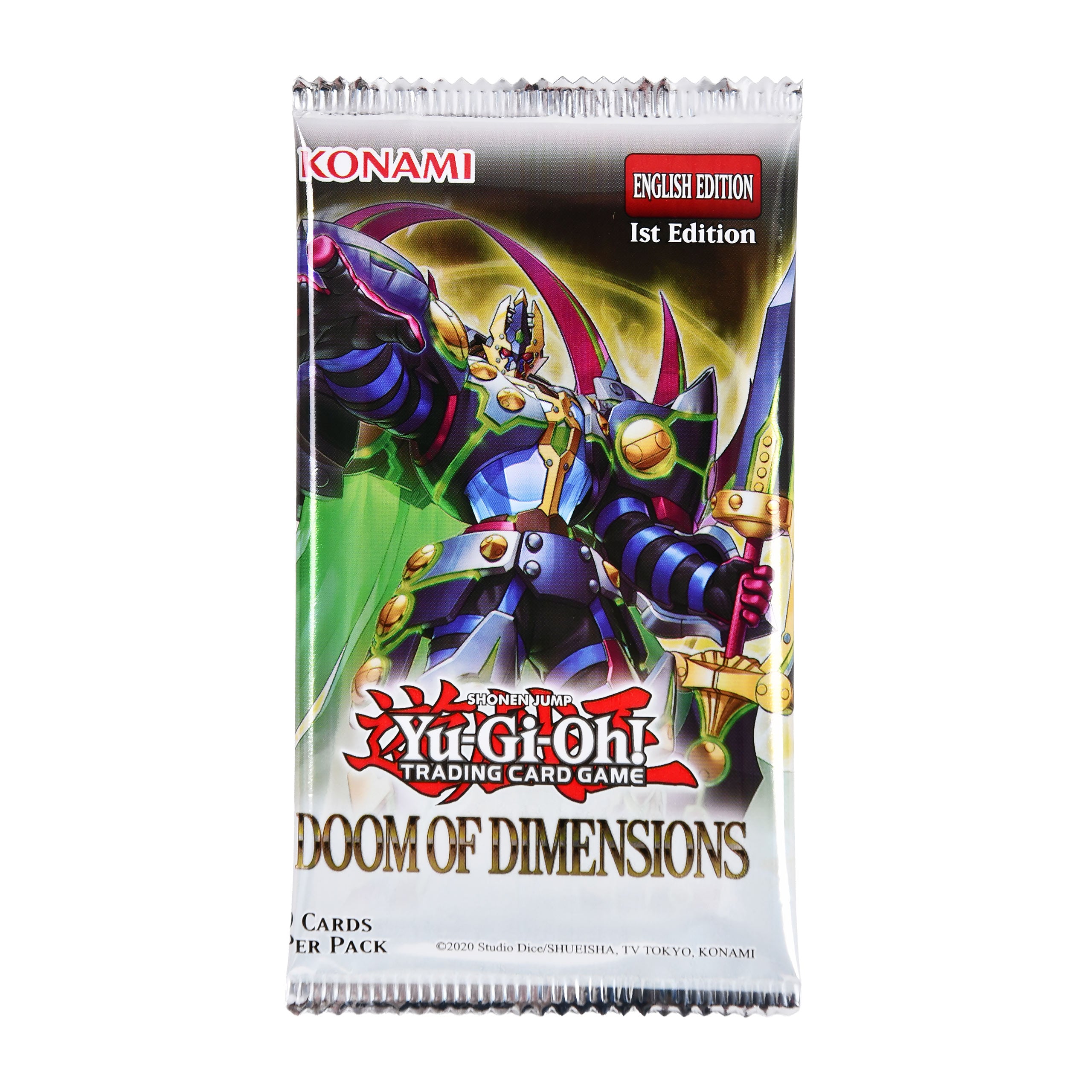 Immagine del prodotto Yu-Gi-Oh! - Doom of Dimensions Busta carte collezionabili - versione inglese
