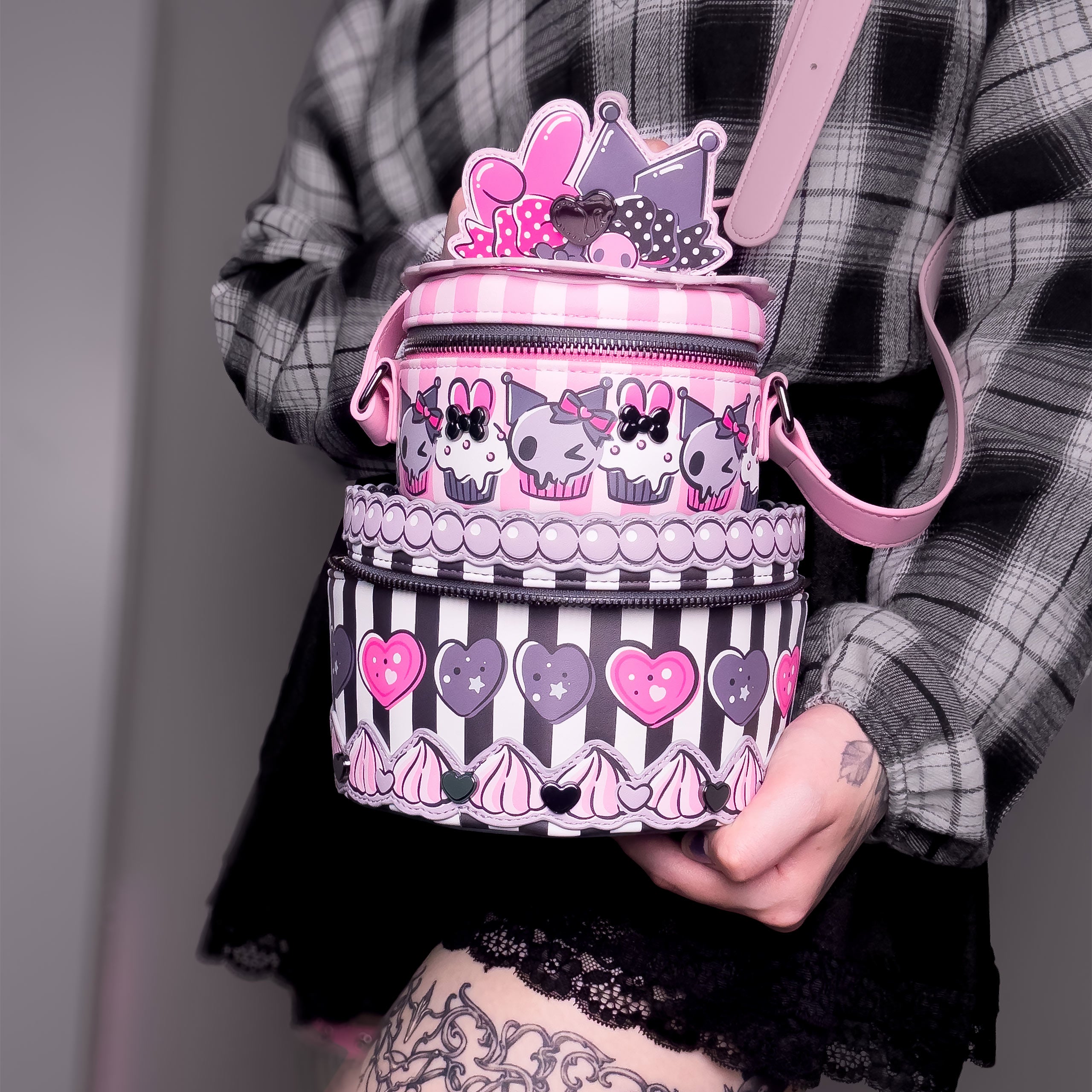 Immagine del prodotto Sanrio - Borsa a tracolla My Melody e Kuromi