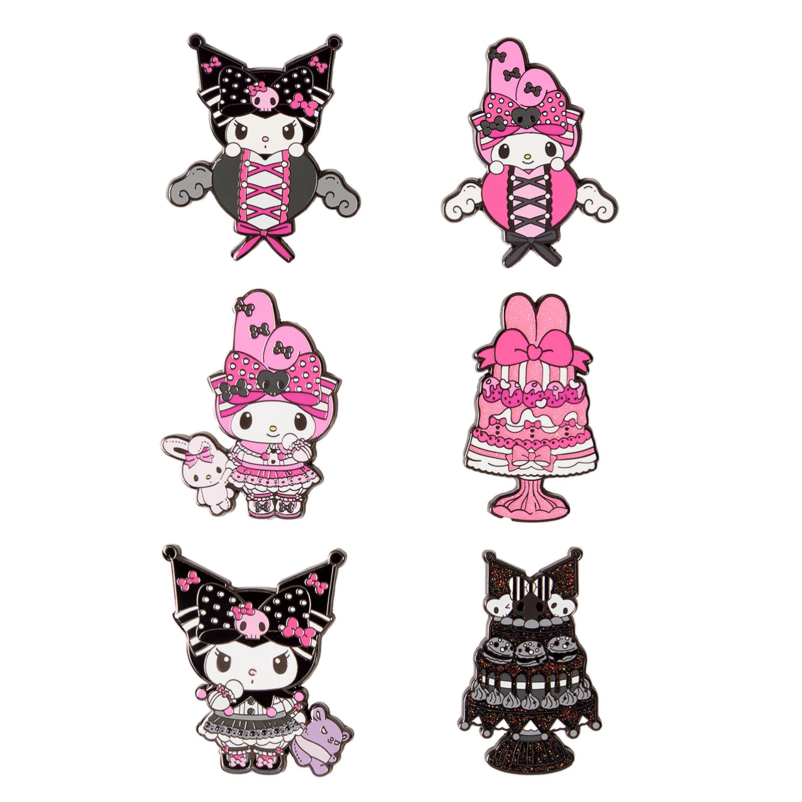 Immagine del prodotto Sanrio - My Melody e Kuromi Mystery Funko Pop Pin