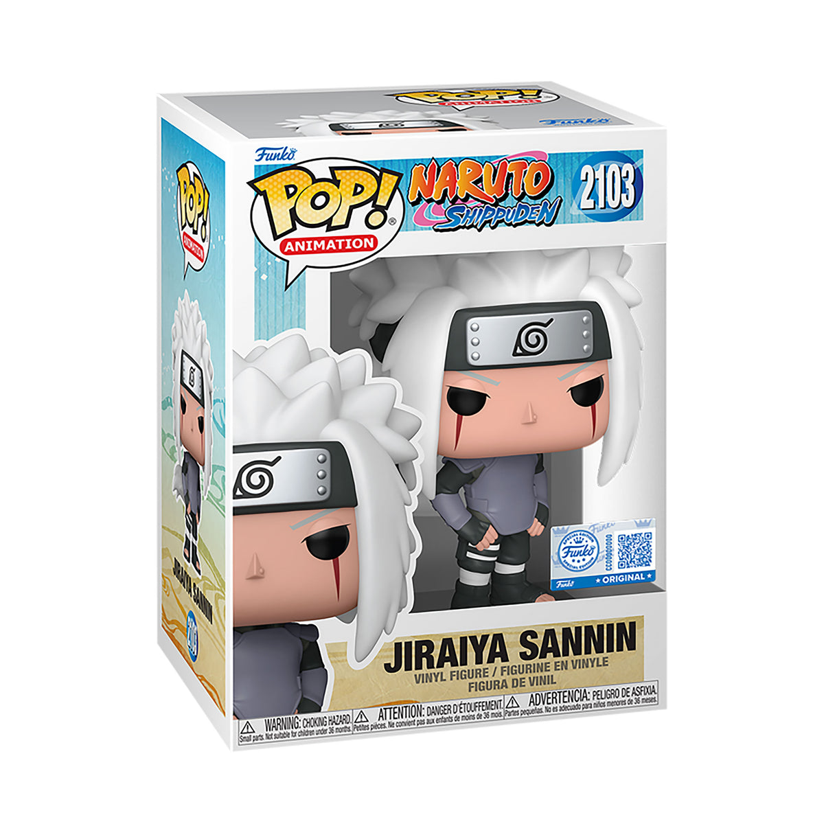 Immagine del prodotto Naruto Shippuden - Jiraiya Sannin Figura Funko Pop!