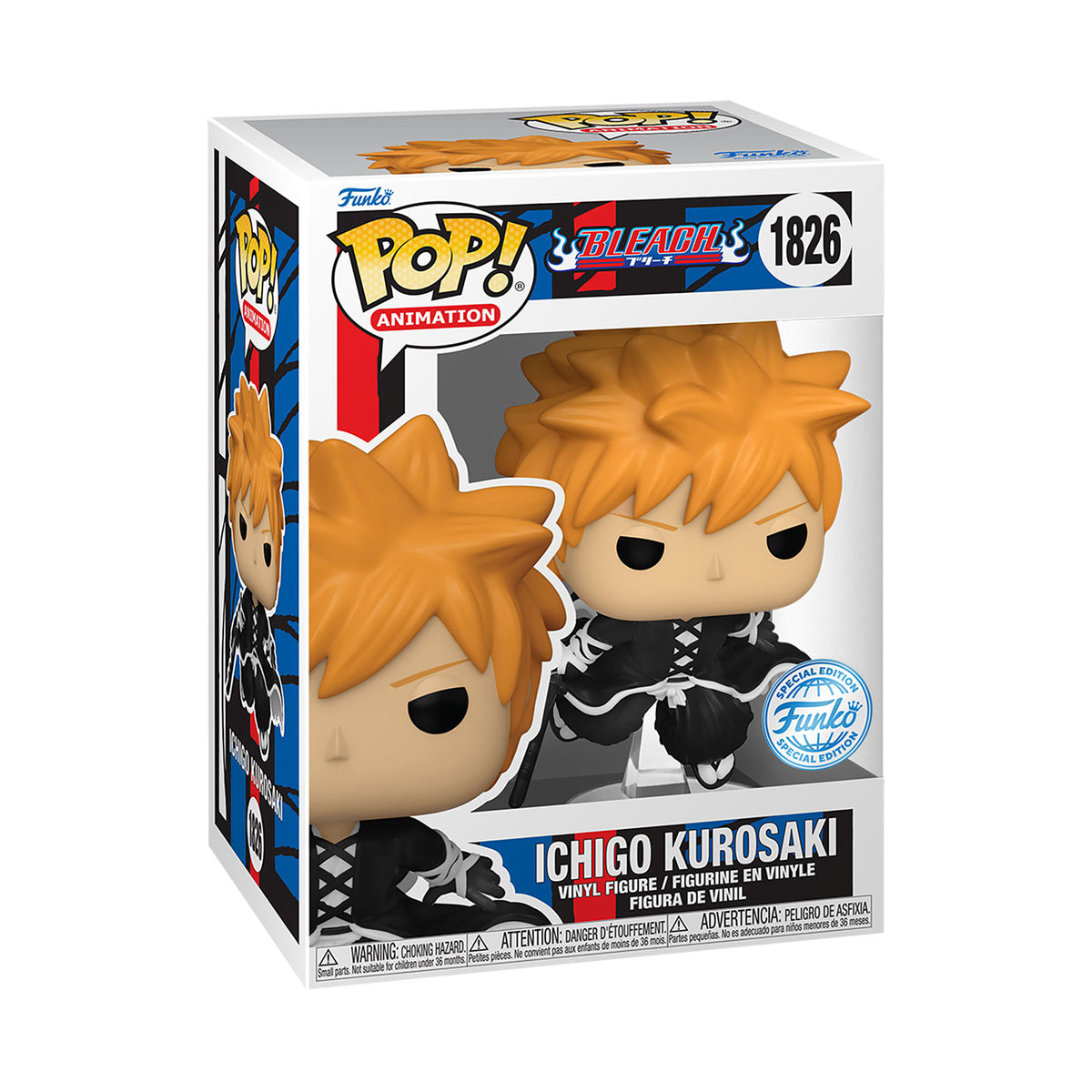 Immagine del prodotto Bleach - Ichigo Kurosaki (Tecnica Getsuga Tenshou) Funko Pop Figura