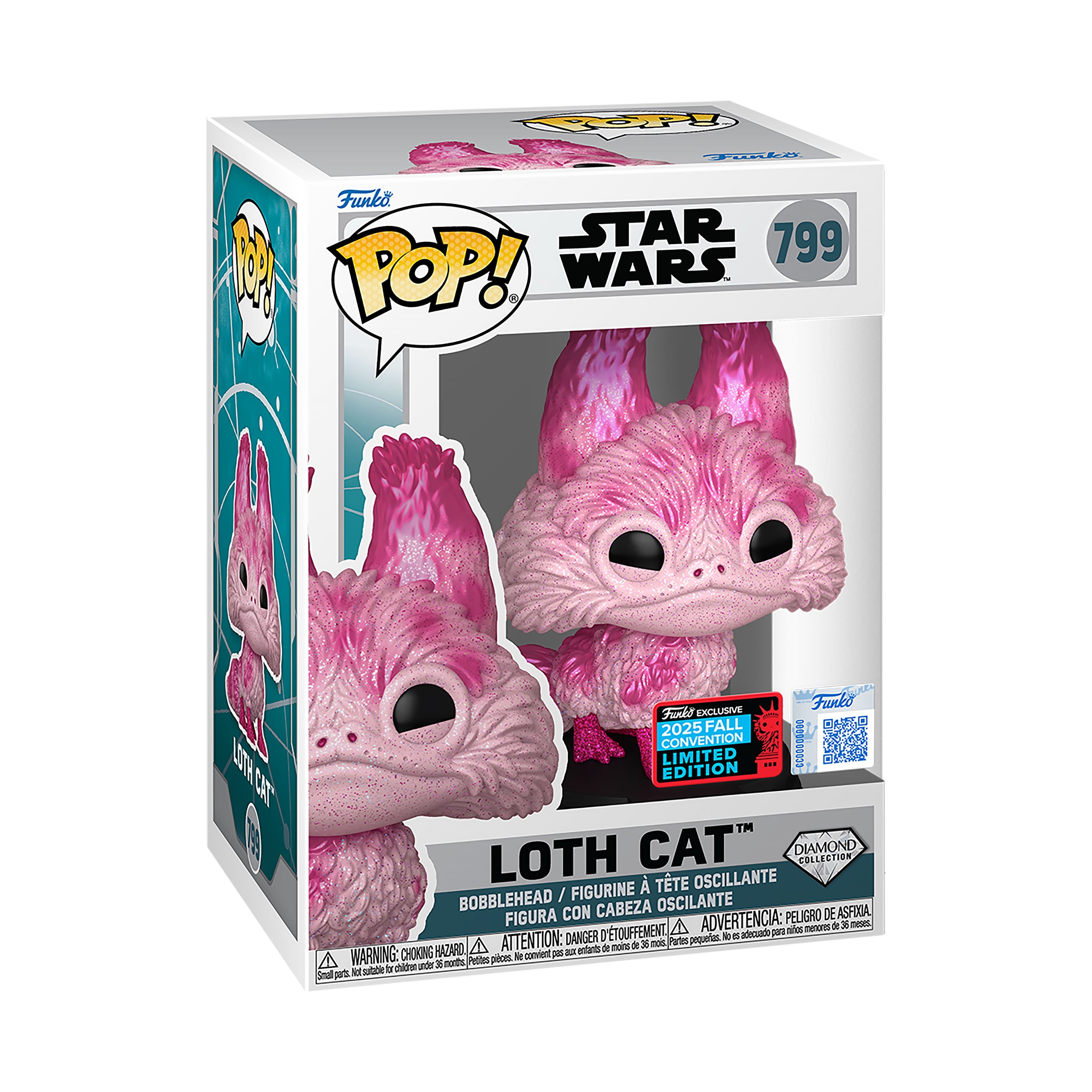 Immagine del prodotto Star Wars - Loth Cat Figura Funko Pop! con testa oscillante - Esclusiva Fall Convention 2025
