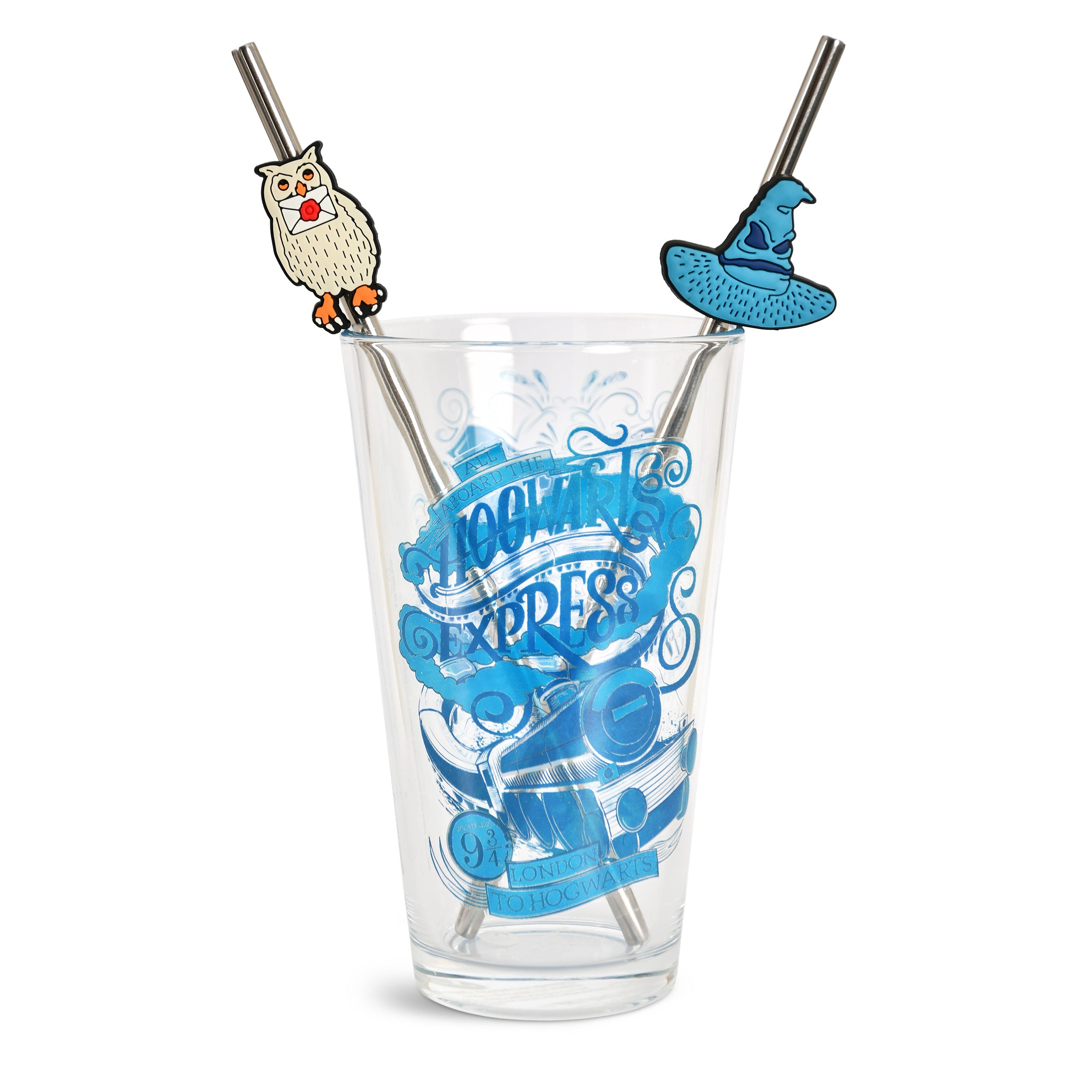 Immagine del prodotto Harry Potter - Bicchiere di Hogwarts con 2 cannucce