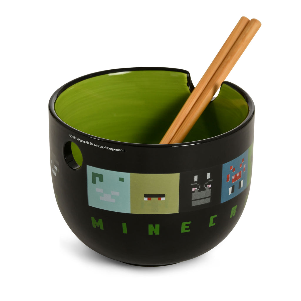 Immagine del prodotto Minecraft - Ciotola Ramen Creeper con Bacchette