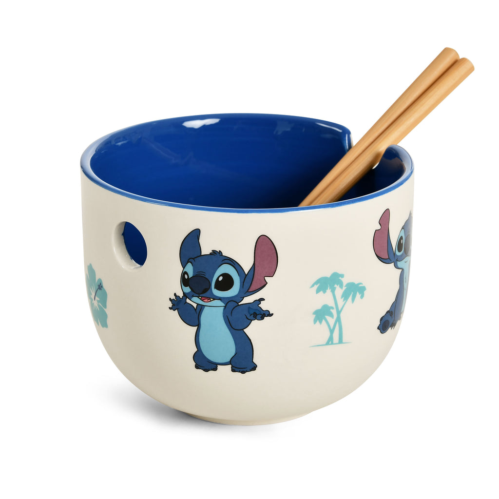 Immagine del prodotto Ciotola Ramen Stitch Aloha con Bacchette - Lilo & Stitch