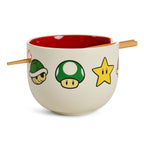 Immagine del prodotto Super Mario - Ciotola Ramen con Simboli e Bacchette