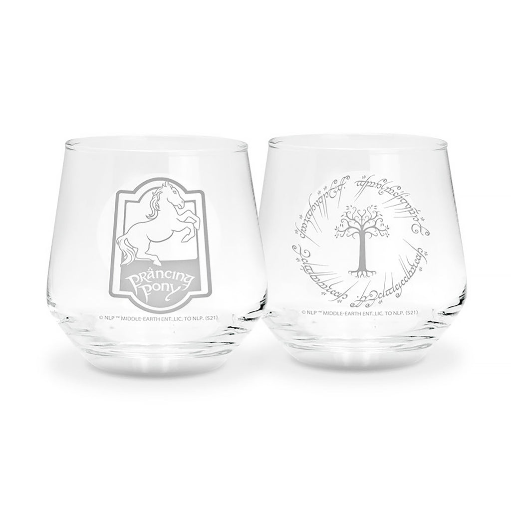 Immagine del prodotto Il Signore degli Anelli - Il Puledro Impennato & Gondor set di 2 bicchieri