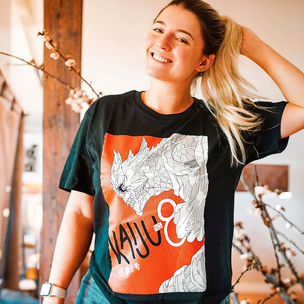 Immagine del prodotto T-shirt No. 8 per i fan di Kaiju No. 8