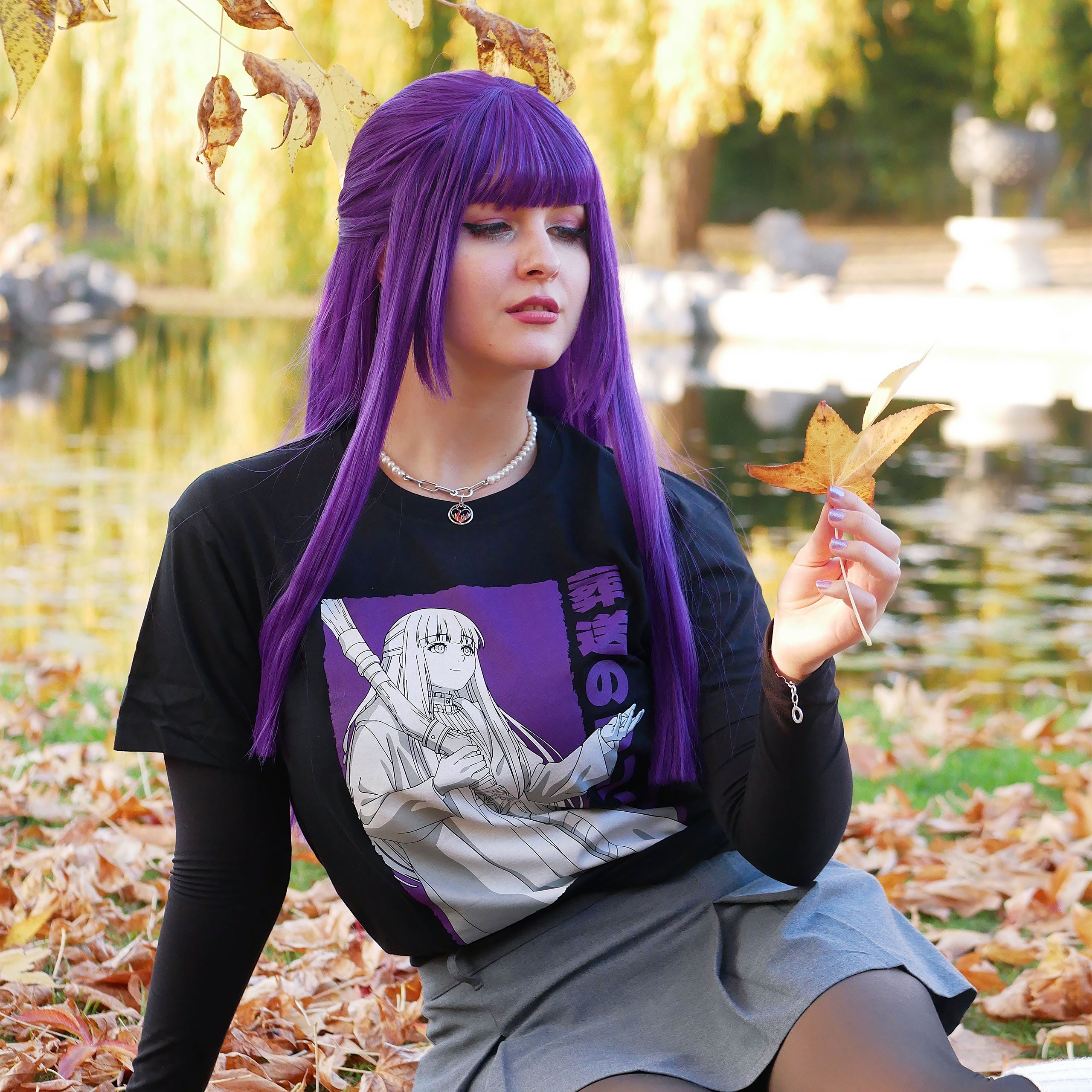Immagine del prodotto T-shirt con Fern per i fan di Frieren