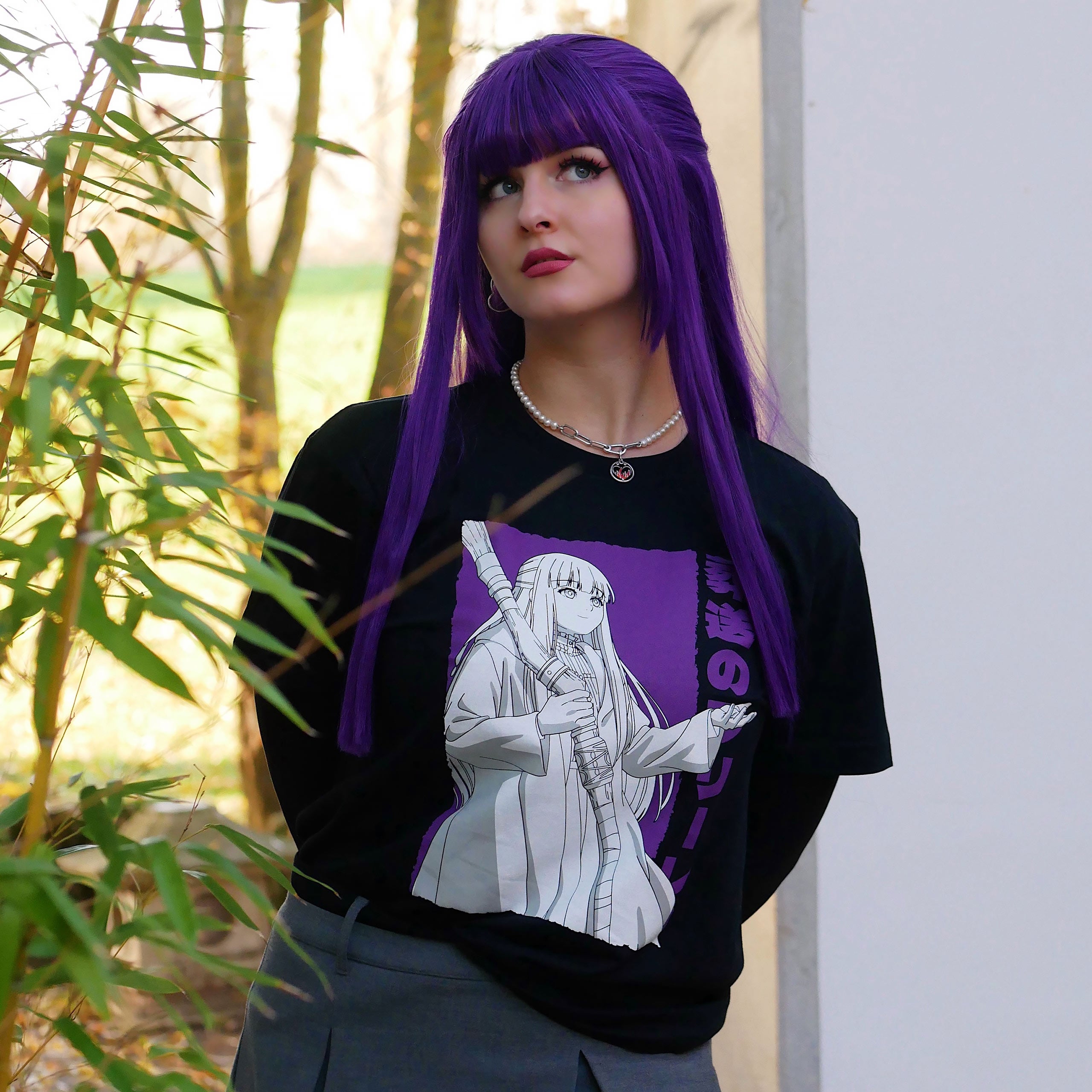 Immagine del prodotto T-shirt con Fern per i fan di Frieren