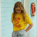 Immagine del prodotto Stranger Things - T-shirt Surfer Boy Pizza gialla