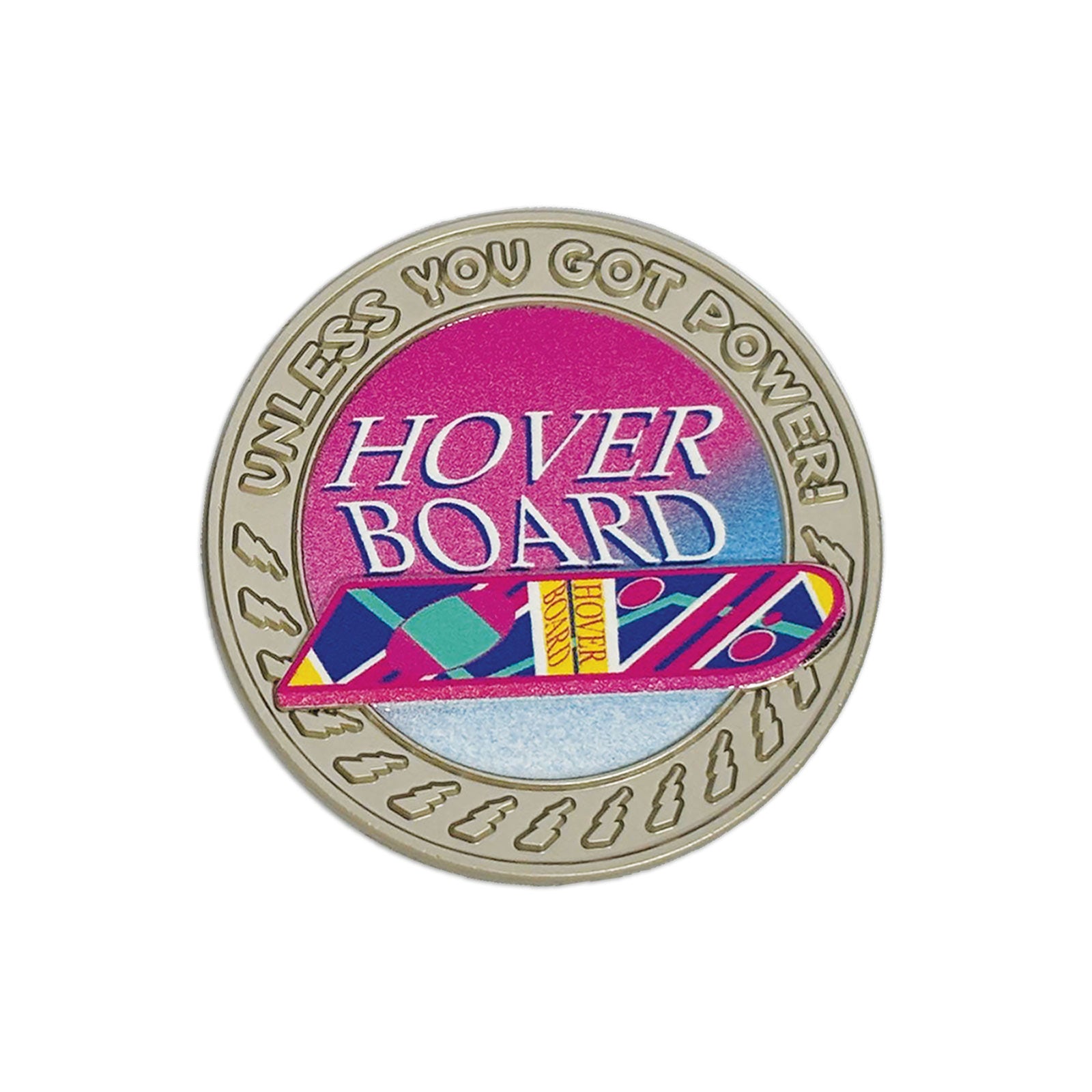 Immagine del prodotto Ritorno al futuro - Moneta da collezione Hoverboard (edizione limitata)