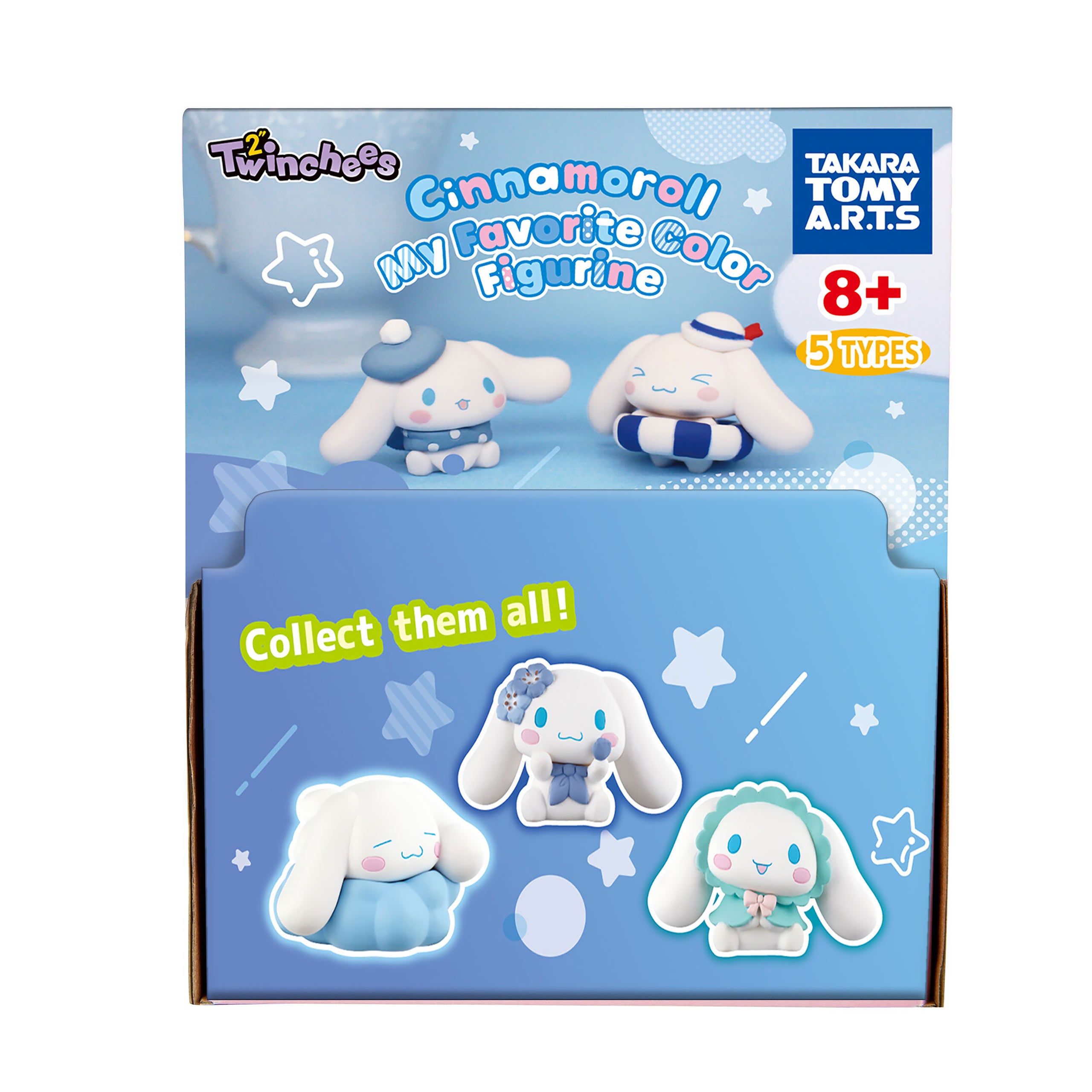 Immagine del prodotto Sanrio - Cinnamoroll Il Mio Colore Preferito Mystery Twinchees Figura Display E1089480