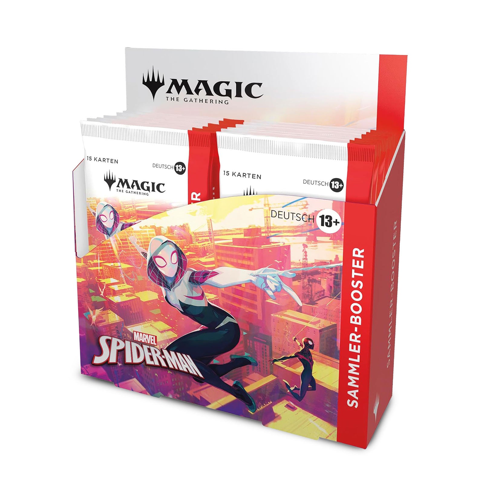 Immagine del prodotto Spider-Man Collector Booster Display Versione tedesca - Magic: The Gathering